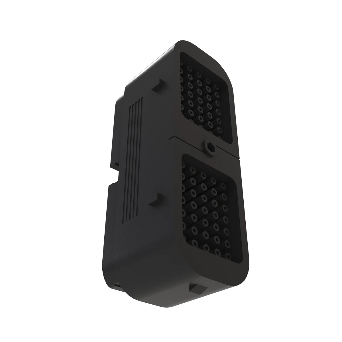 John Deere Black External Electrical Connector Terminal, 70 Cavities - 57M9651