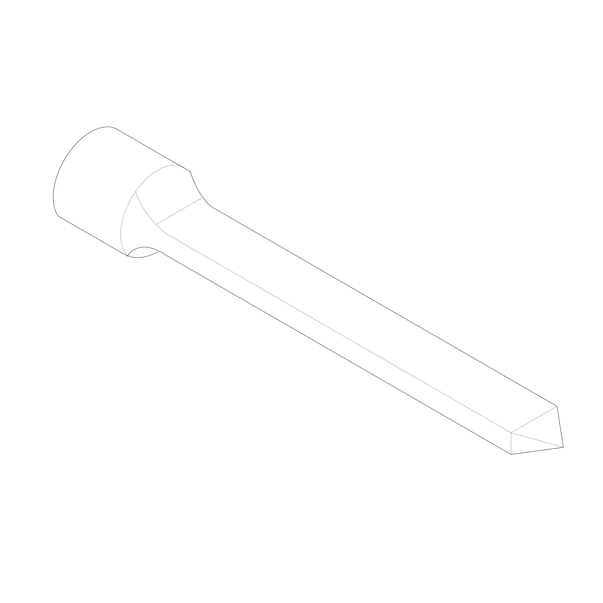 John Deere Solid Flat Precision Plus Tine 3/4 MT - TCU38366