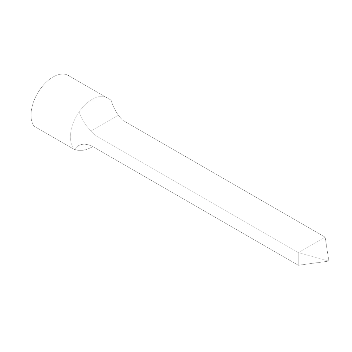 Tine, Flat, Pl, 6.0, 3/4 Mt