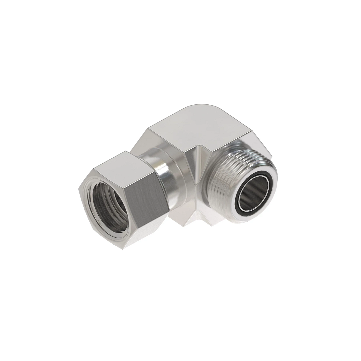 90 Deg Swivel Elbow (SWE) ORFS
