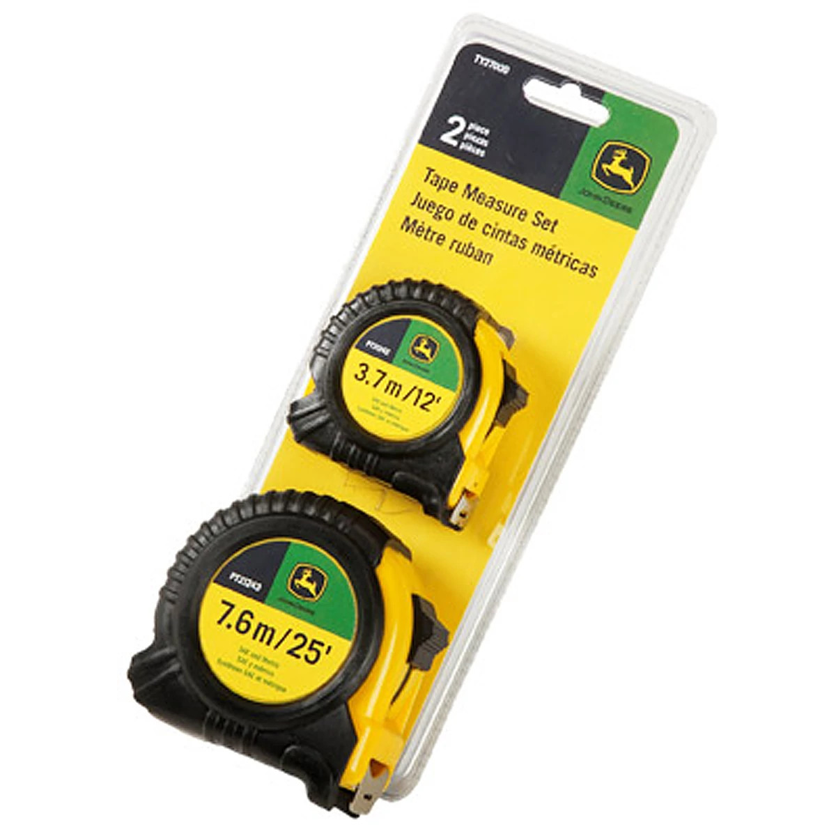 "2PC TAPE MEASURE SET 12' AND 25'"