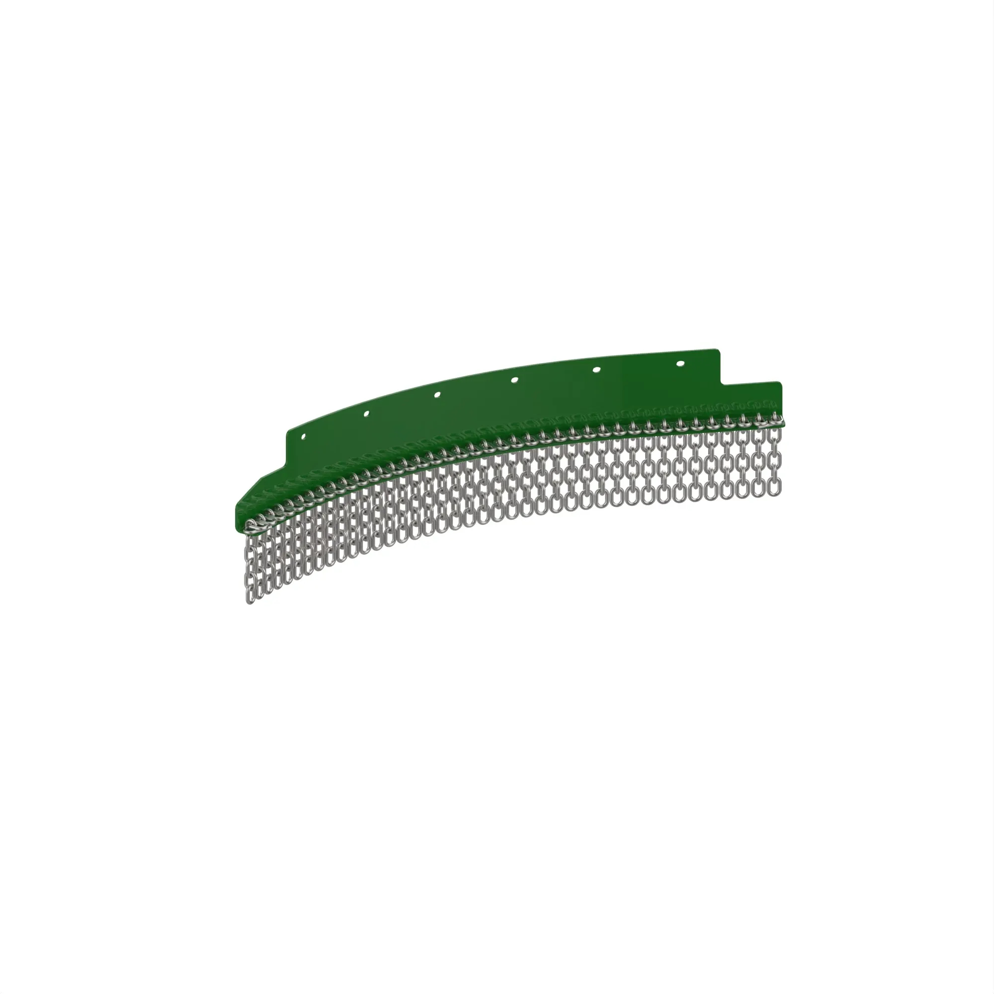 Chain shield, 15ft LH wing front rolled