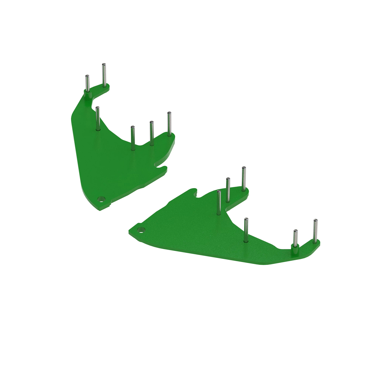 John Deere Side Mounting Plate Attachment for Backhoe Mounting - LVB25611