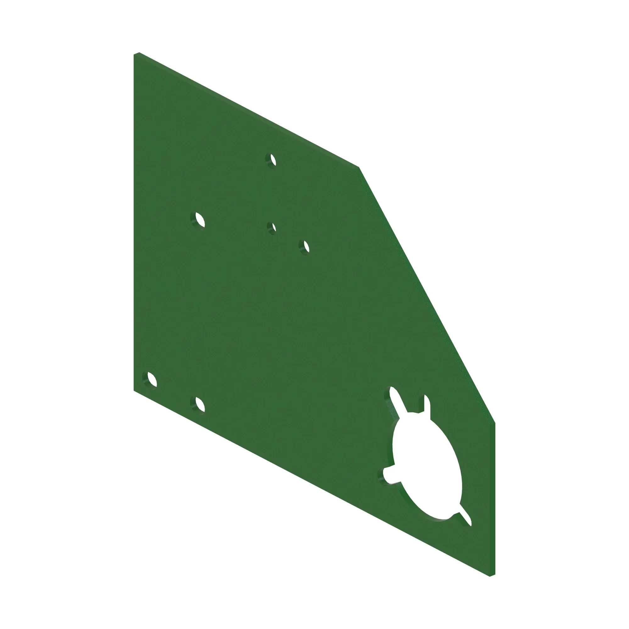 John Deere Fan Tensioner Mount Plate - N377923