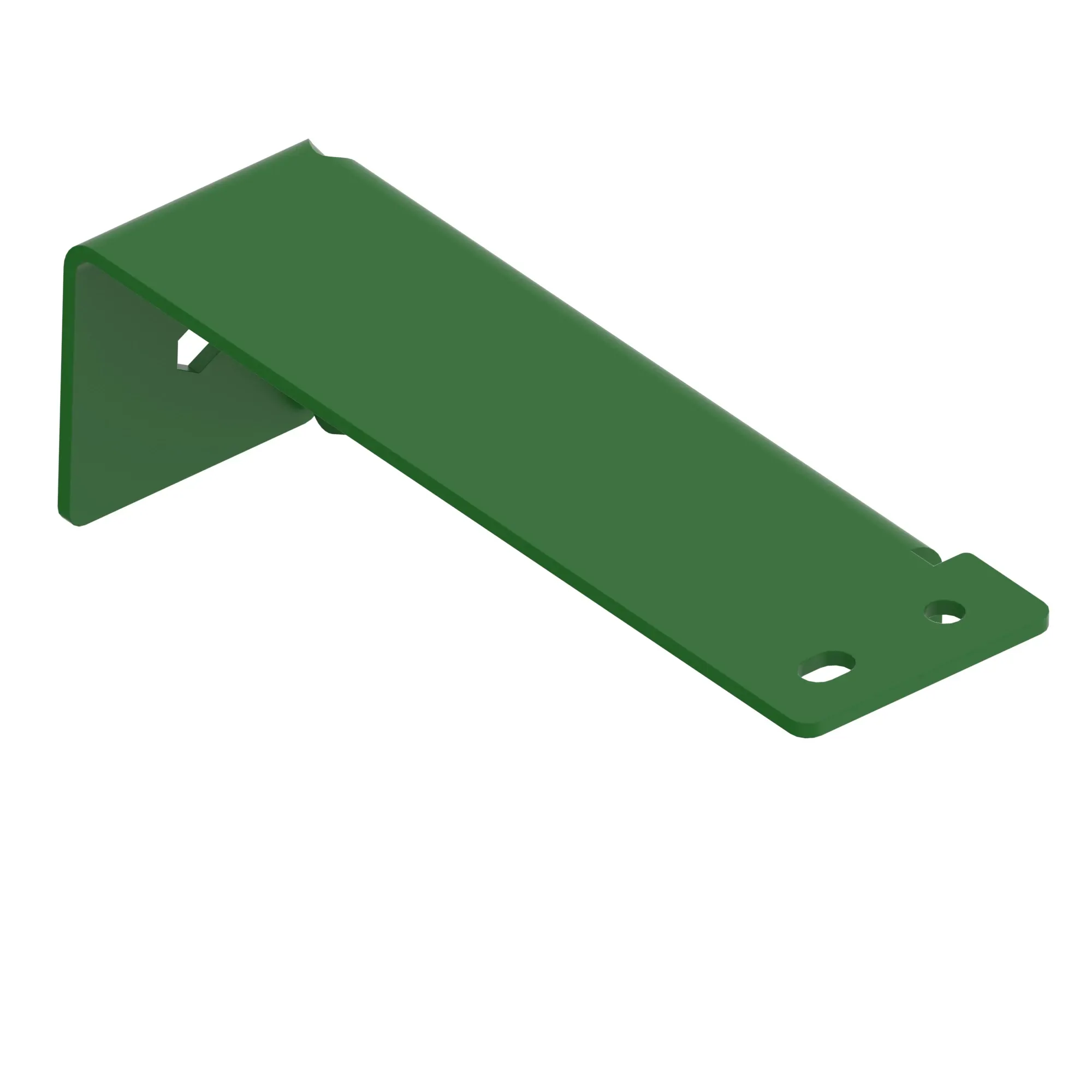 BRACKET, LH FAN SHIELD, STOPPER