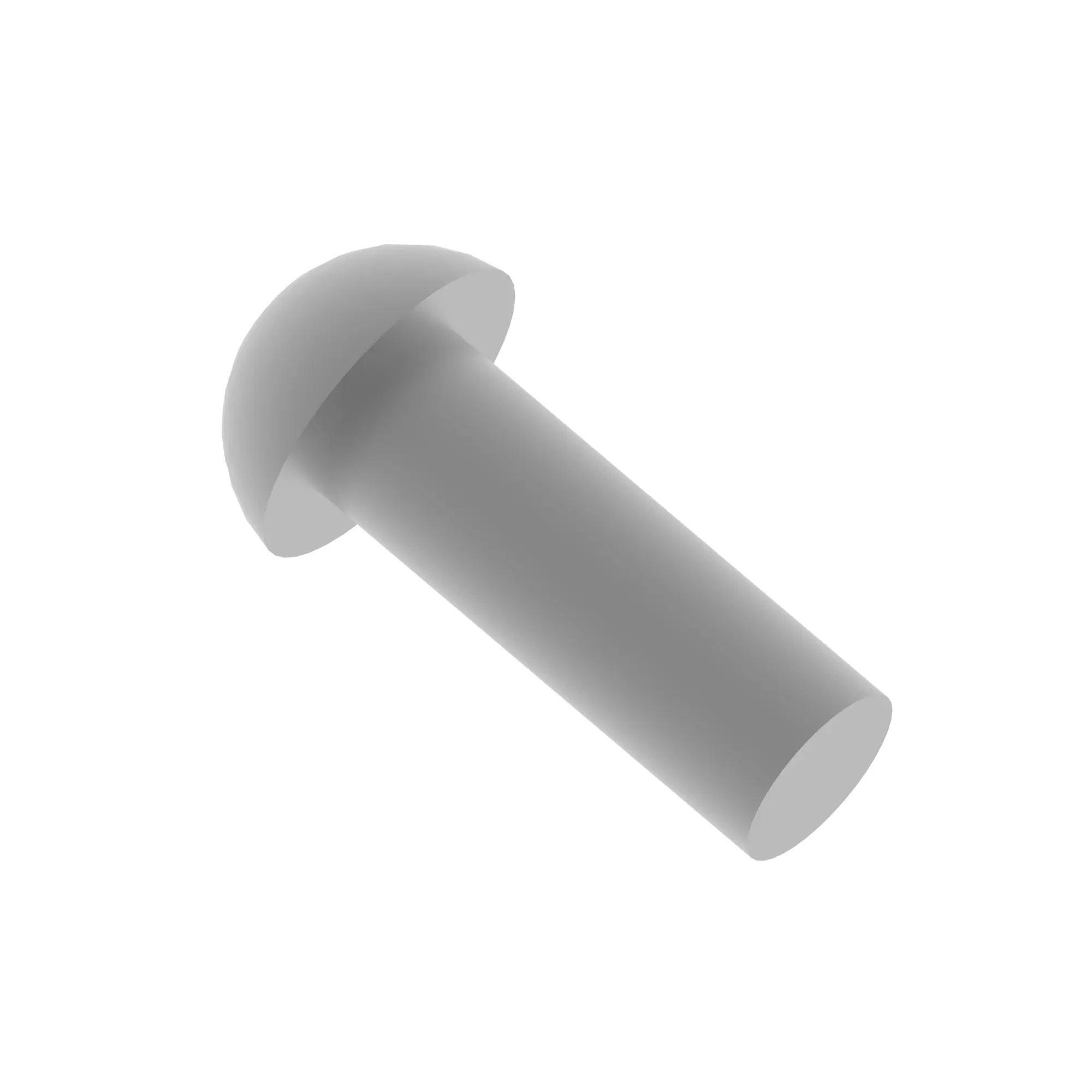 RIVET, SOLID, BUTTON HEAD
