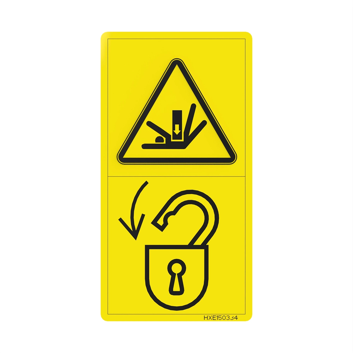 John Deere Label - HXE150334