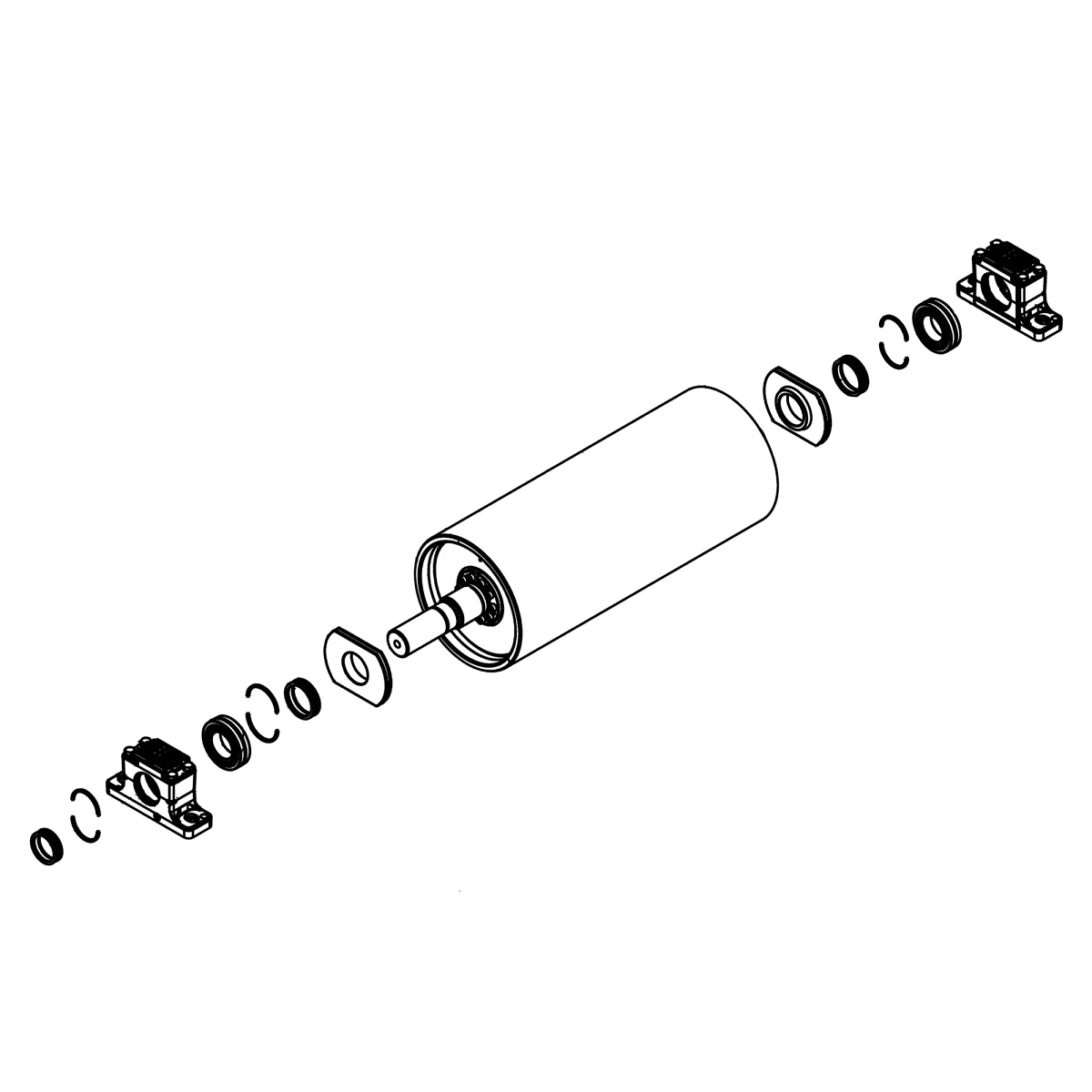 Wb Tc Roll Assy. Complete For