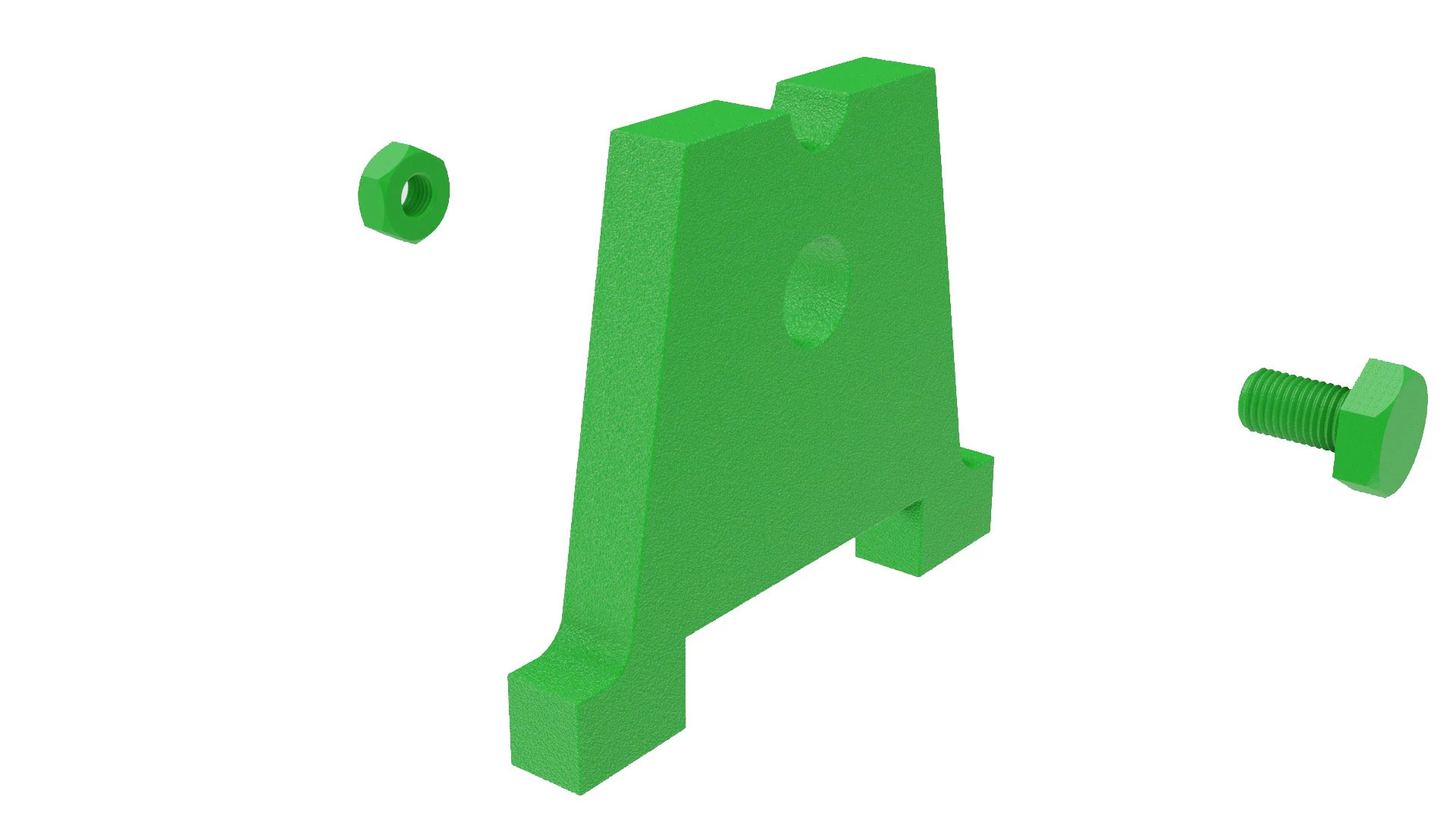 John Deere Fast Tine Wear Plate Kit - AH216018