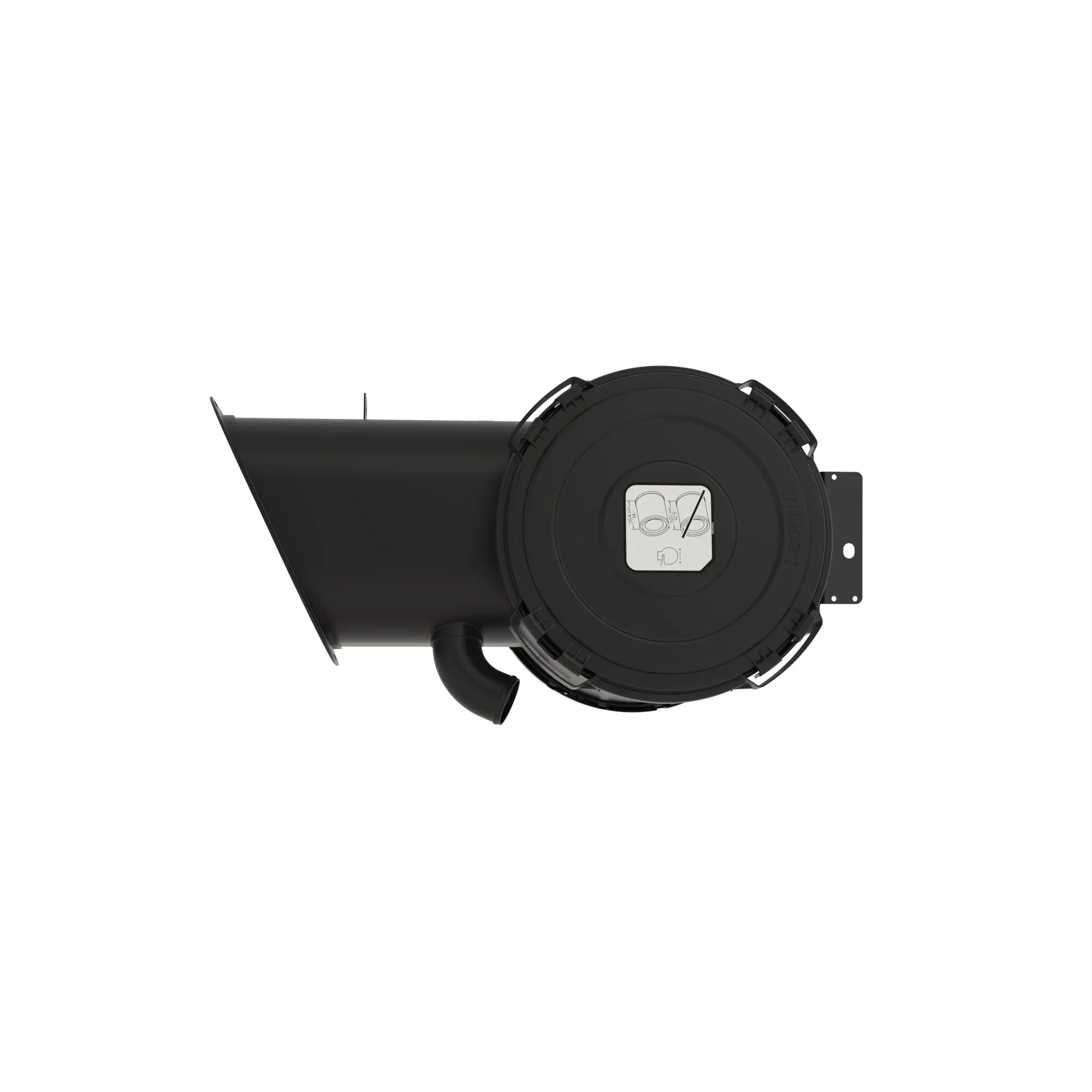 AIR CLEANER, ENGINE AIR INTAKE W/ D