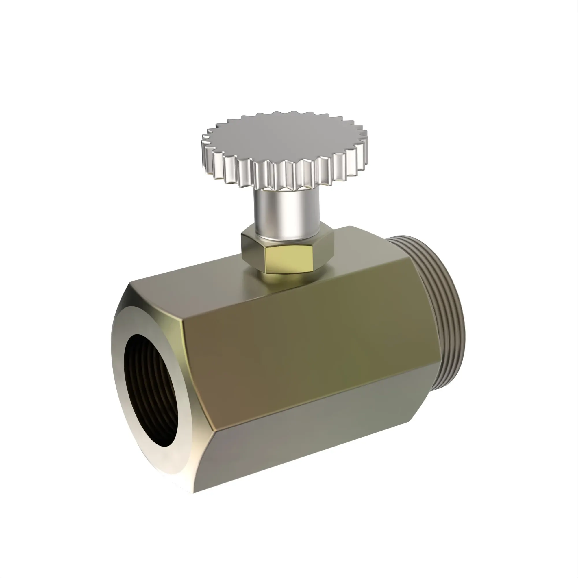 VALVE, BRASS NEEDLE