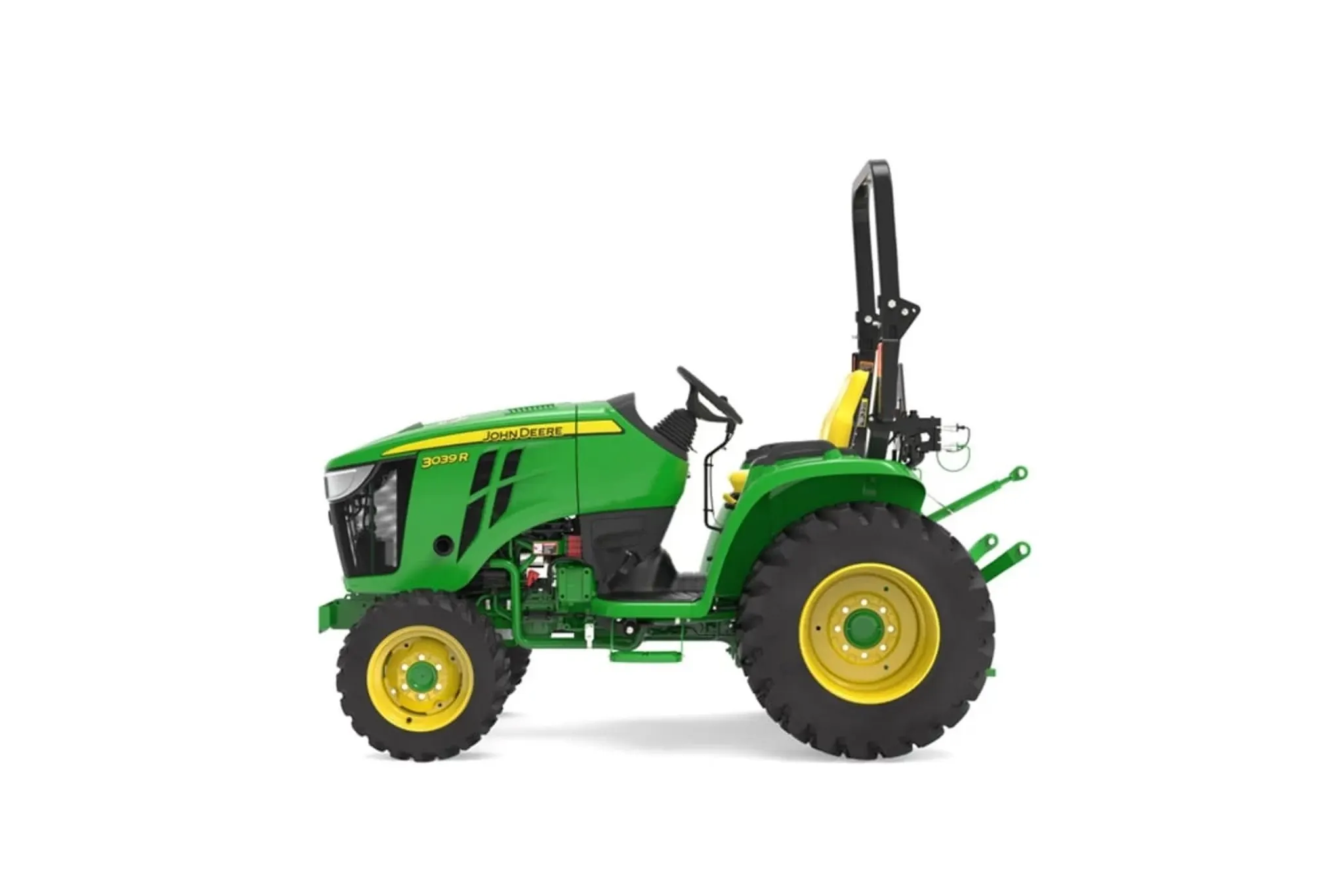 Studio image with a left view of 3039R Compact Tractor