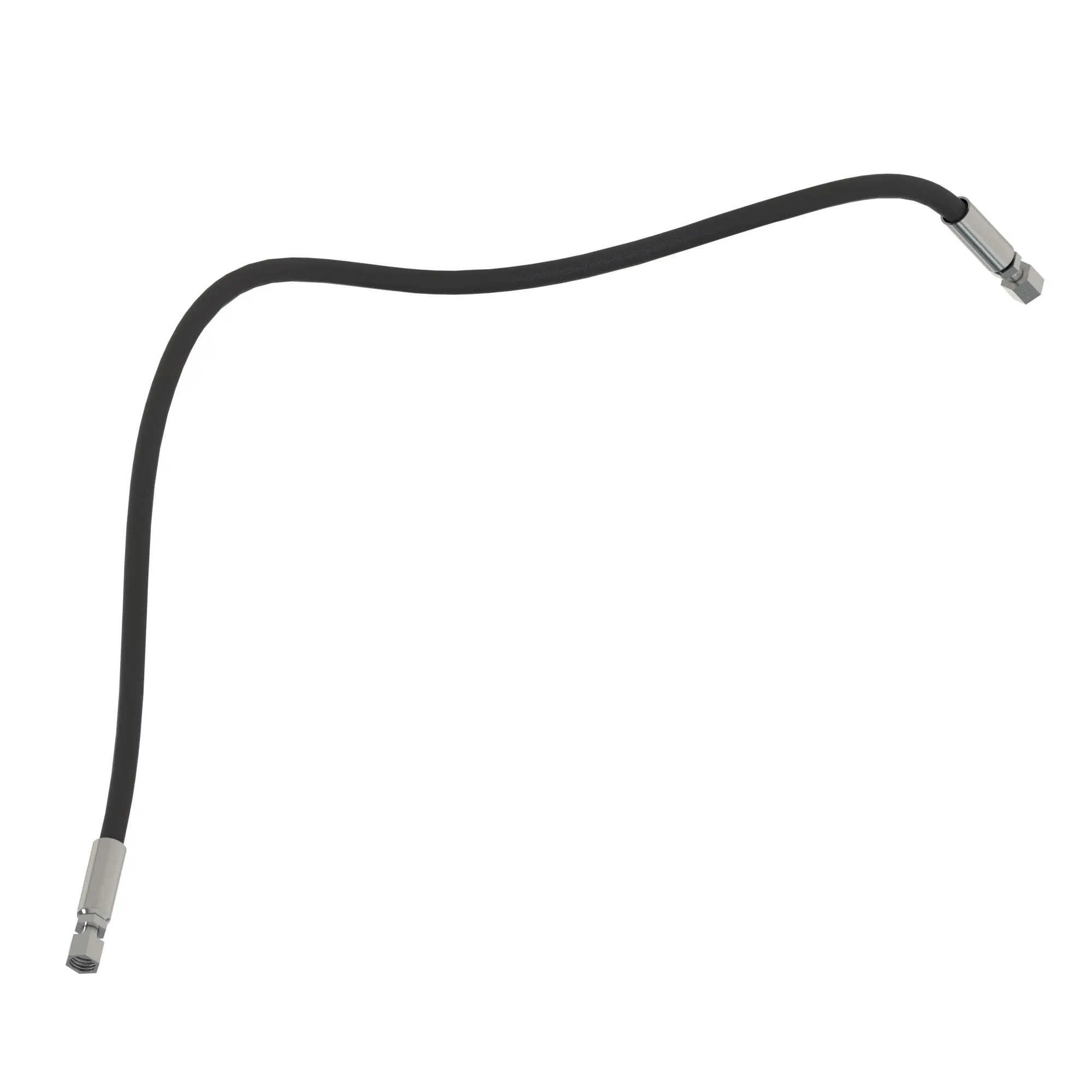 John Deere Fabricated Hydraulic Hose, Length 1117.6 mm - AN231661