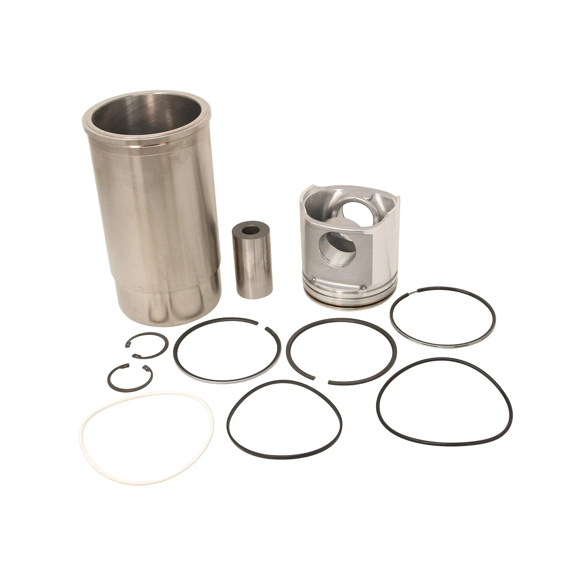 John Deere Cylinder Liner with Piston Ring Kit - RE527843