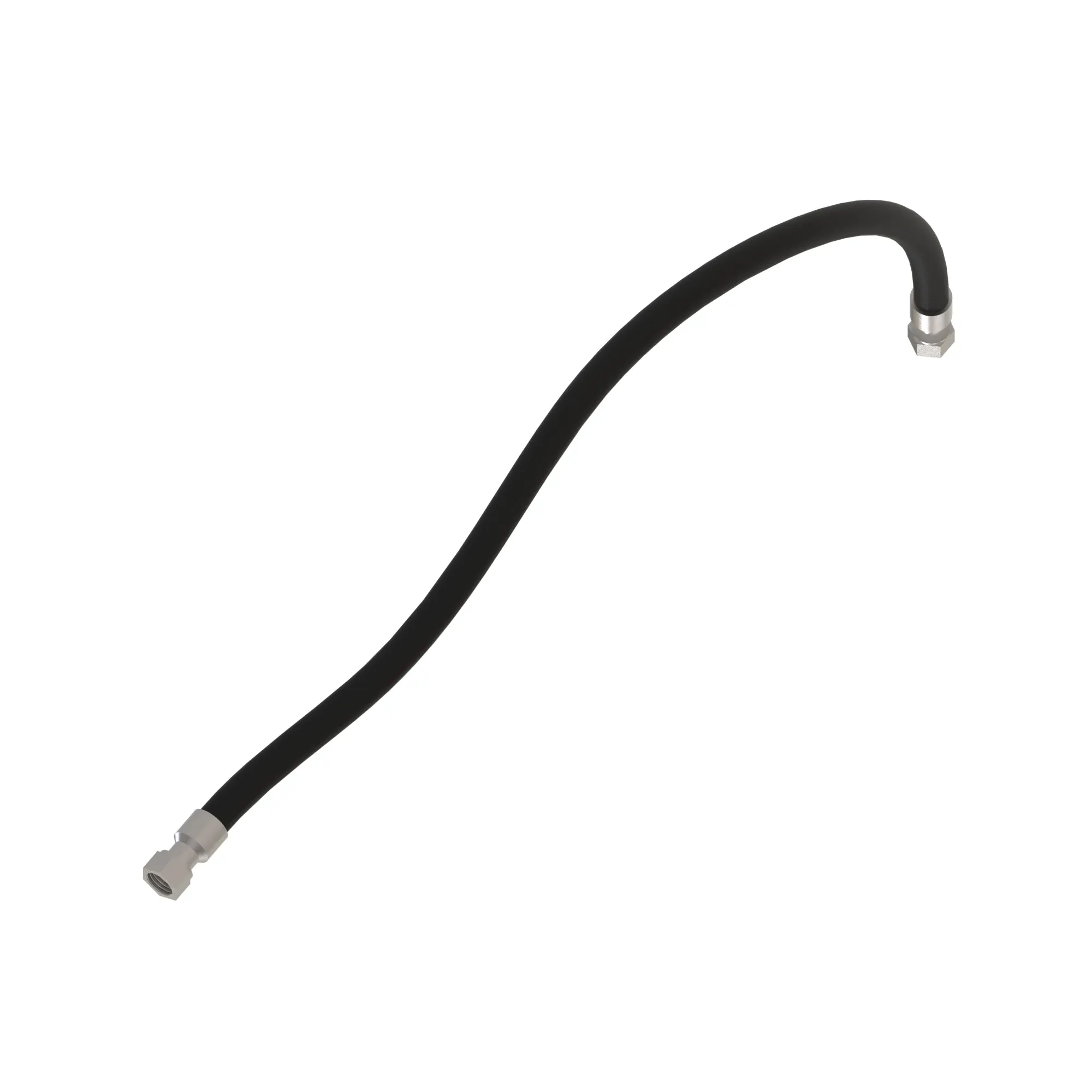 John Deere Oil Cooler Fabricated Hydraulic Hose - F025514