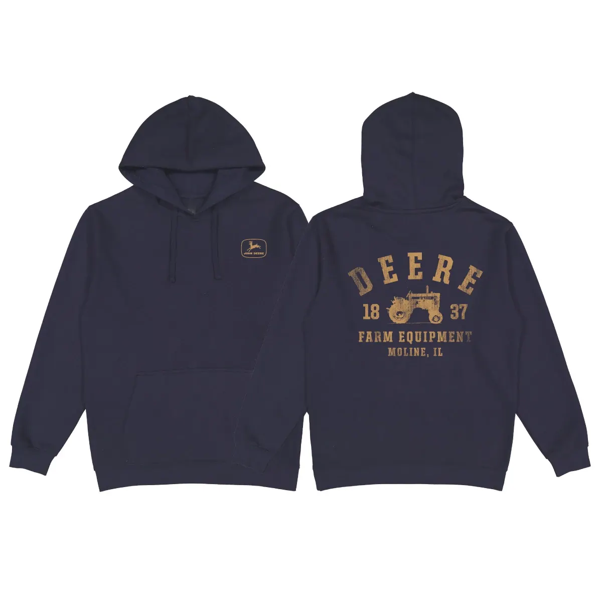 1837 Vintage Tractor Hoodie