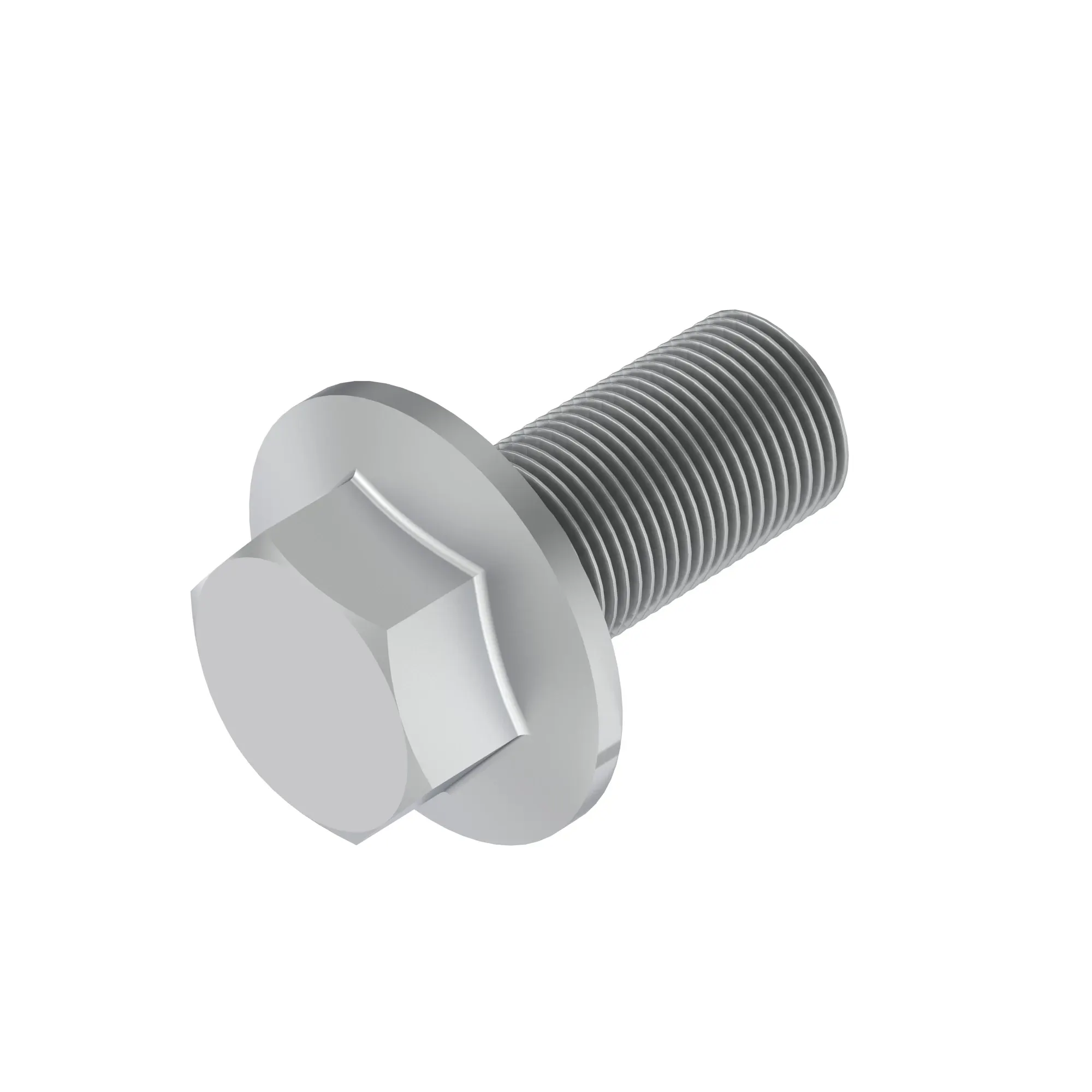 SCREW, M6 FLANGED, HEX HEAD
