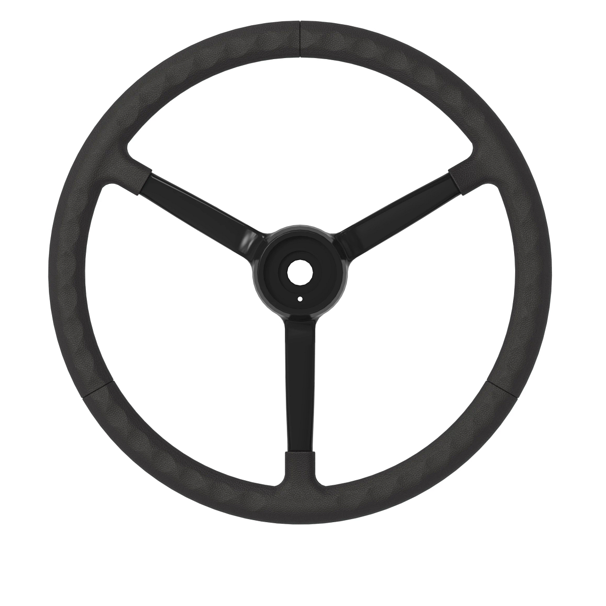 John Deere Leather Wrap Steering Wheel - RE224090