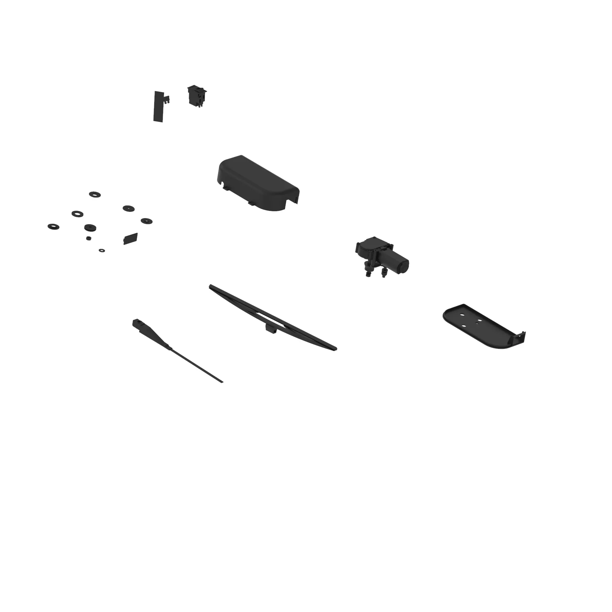 John Deere Rear Windshield Wiper Kit - BXX10309