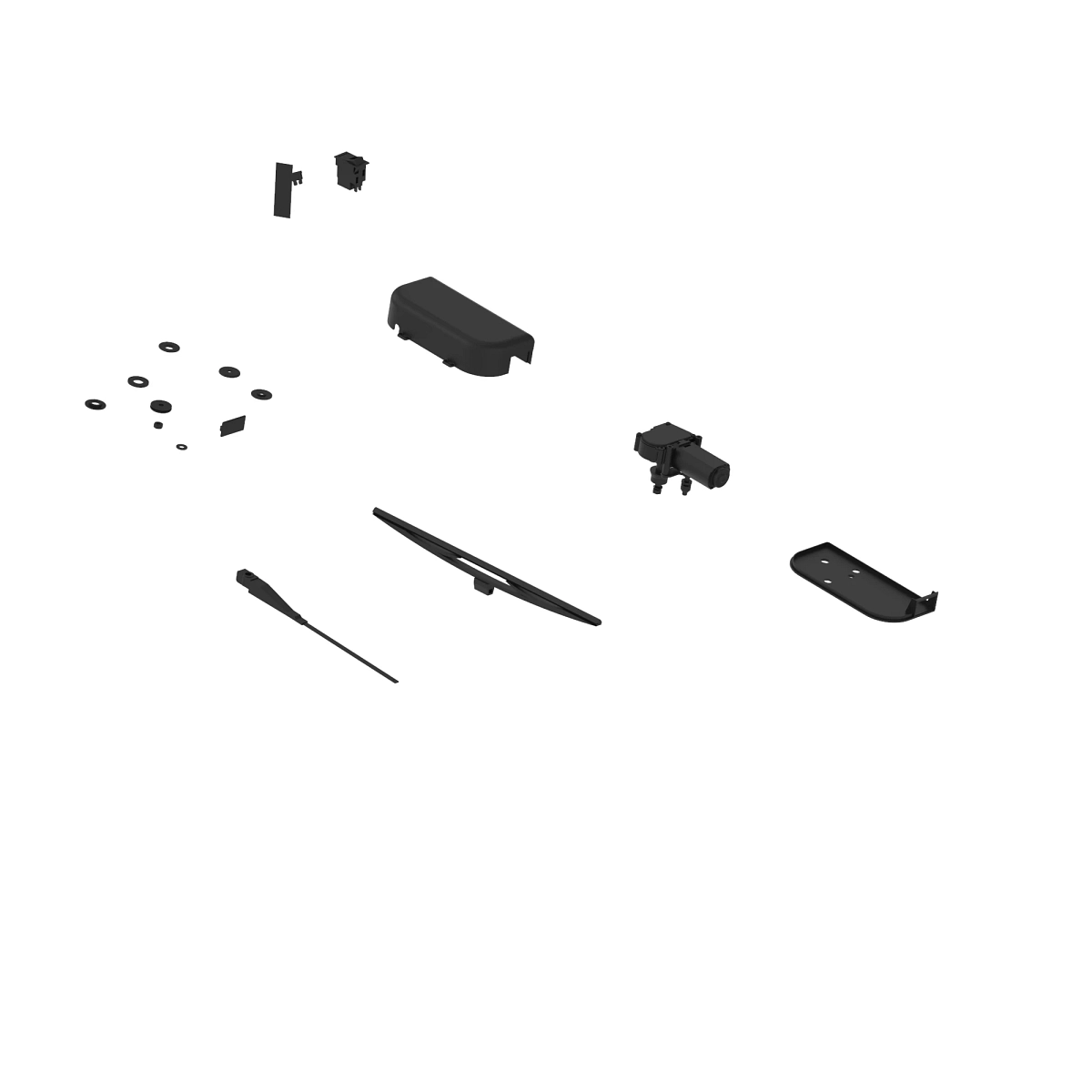 Windshield Wiper Kit, Rear Wiper Ki