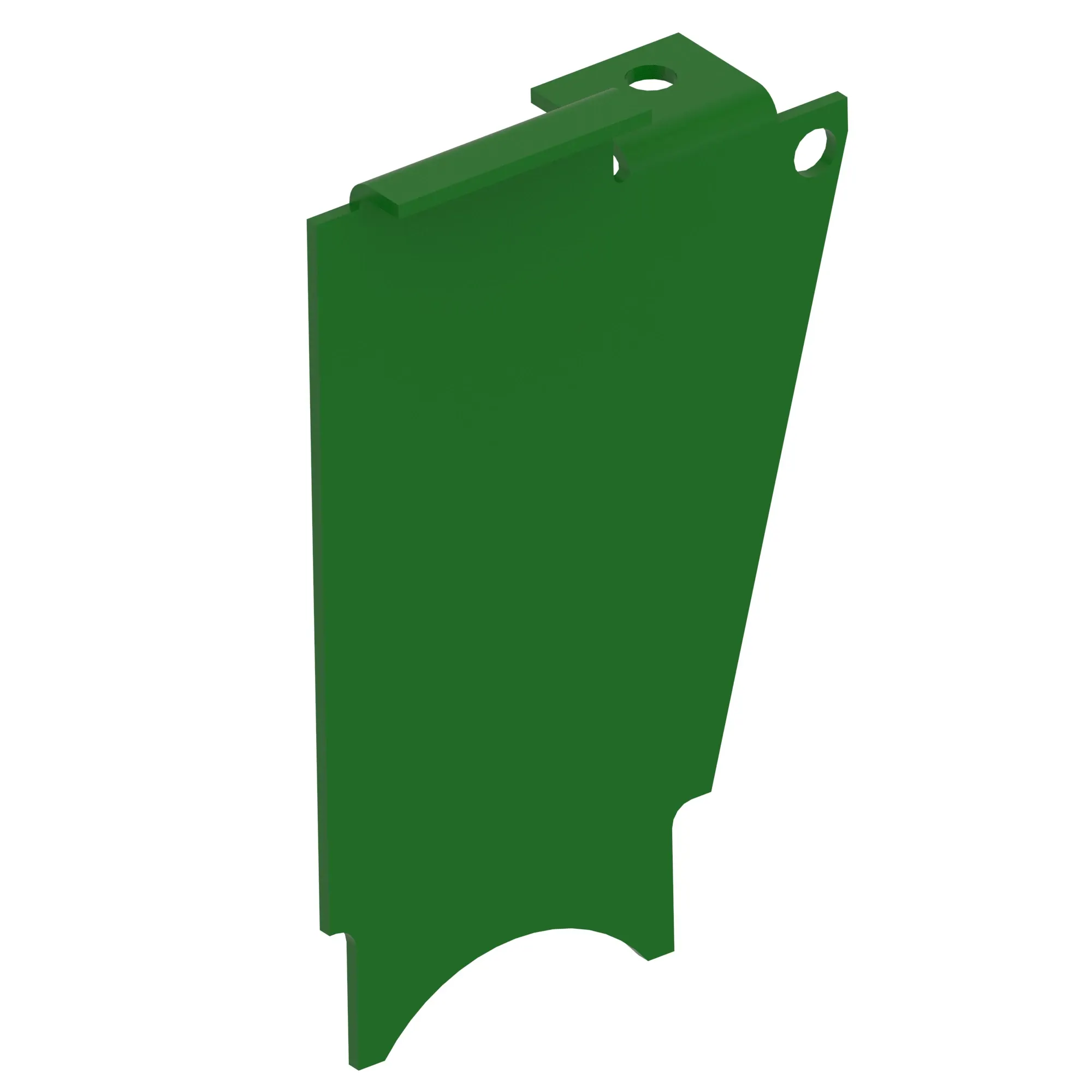 John Deere Right Side Cutterhead Main Frame Shield - Z69377