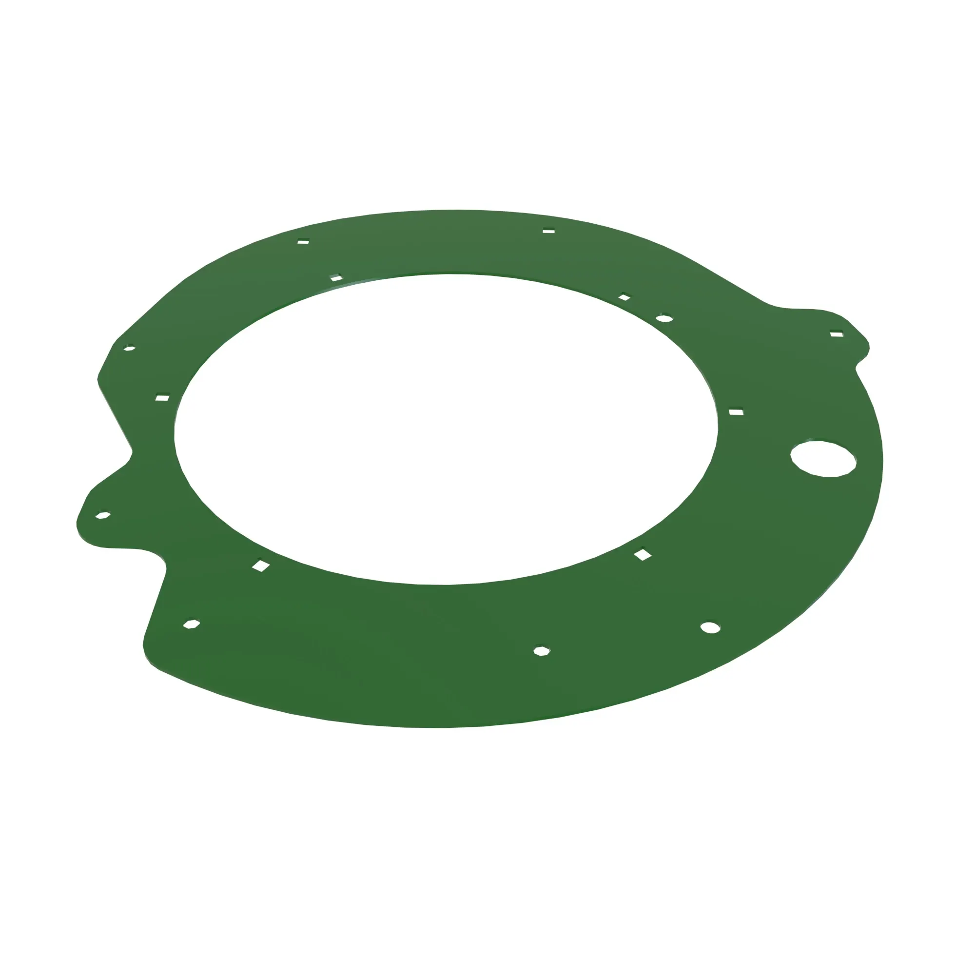 John Deere Rear Seperator Support Sheet - HXE152453