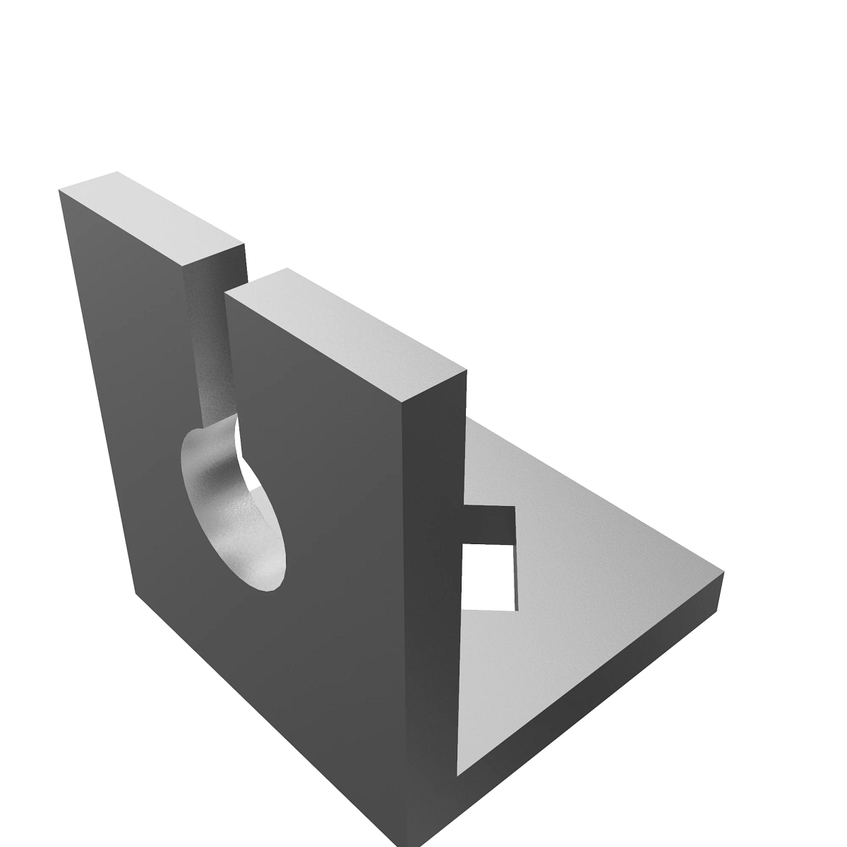 John Deere Snow Blade Lock Cable Bracket - GXH24780