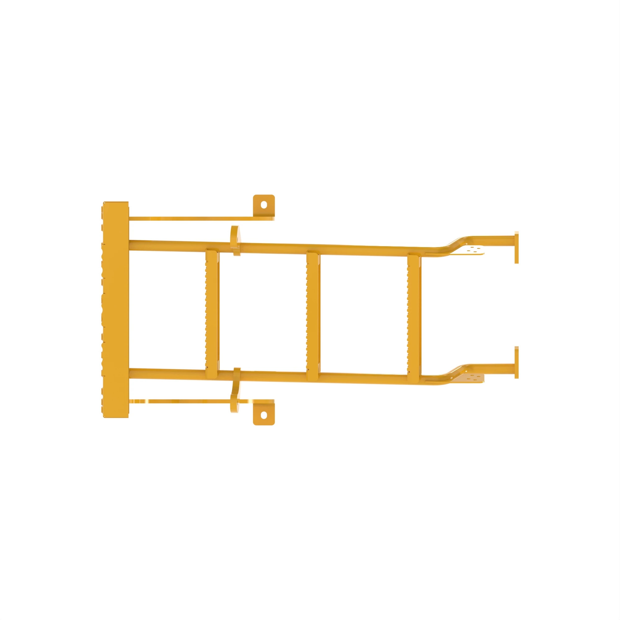 STEP, PLATFORM AND STEPS, LEFT