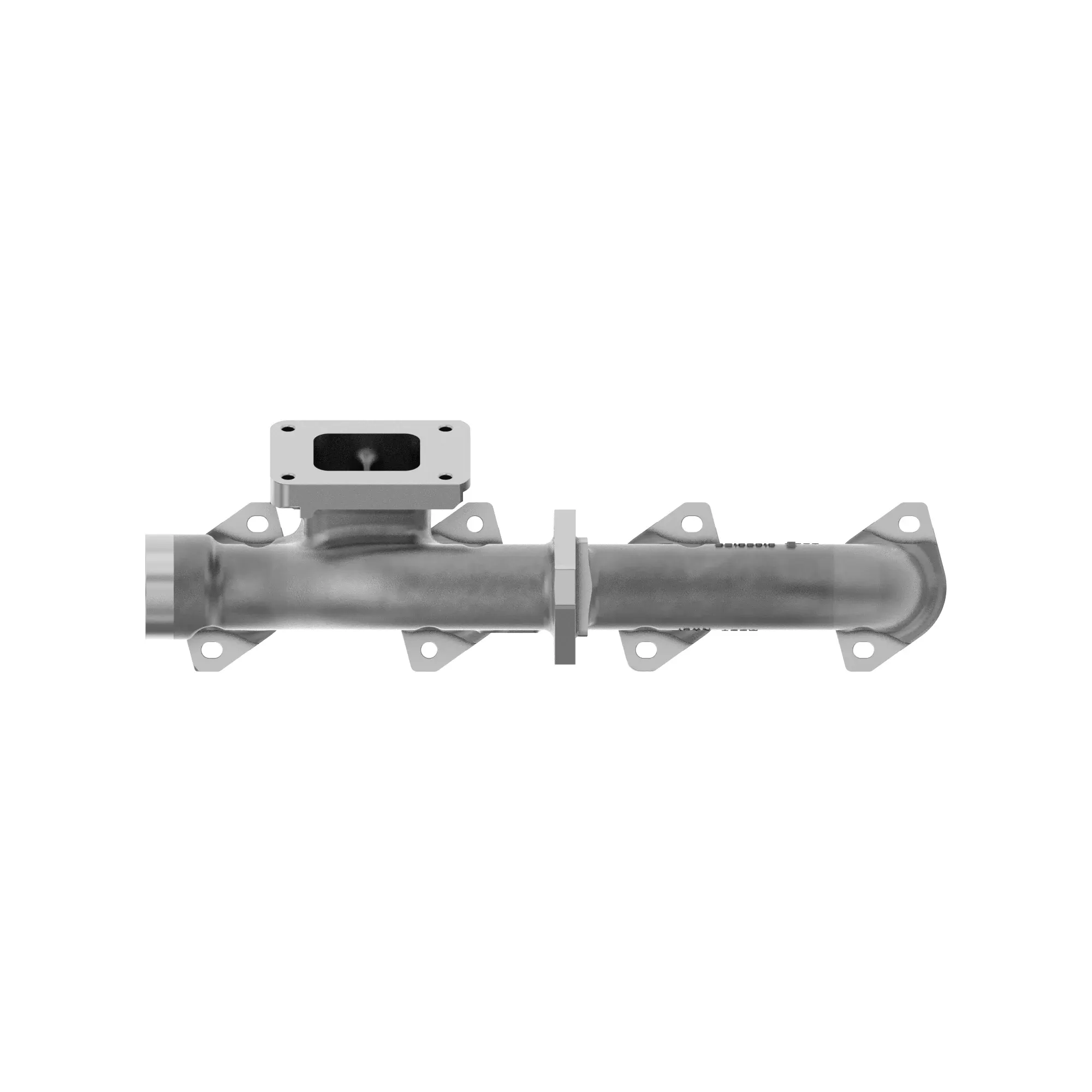 EXHAUST MANIFOLD, INSULATED FRONT F