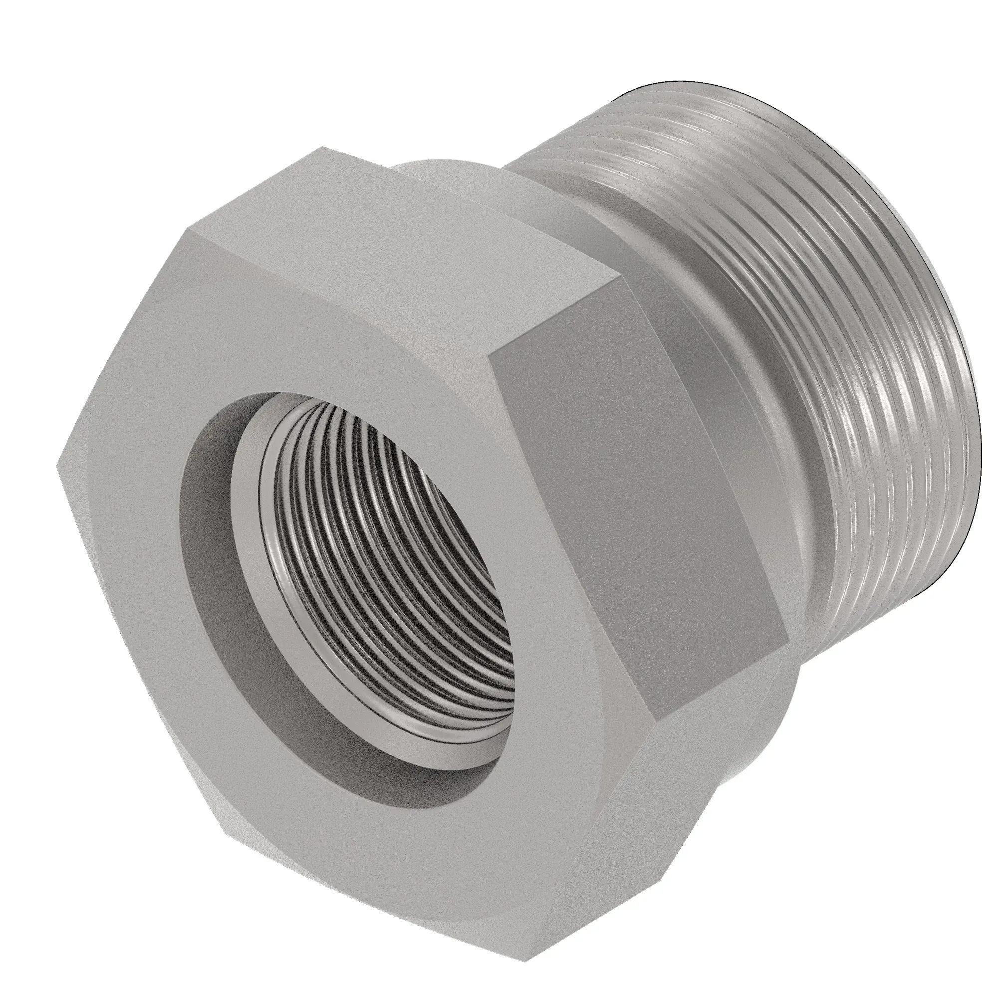 John Deere Straight Male Adapter Fitting - T444806