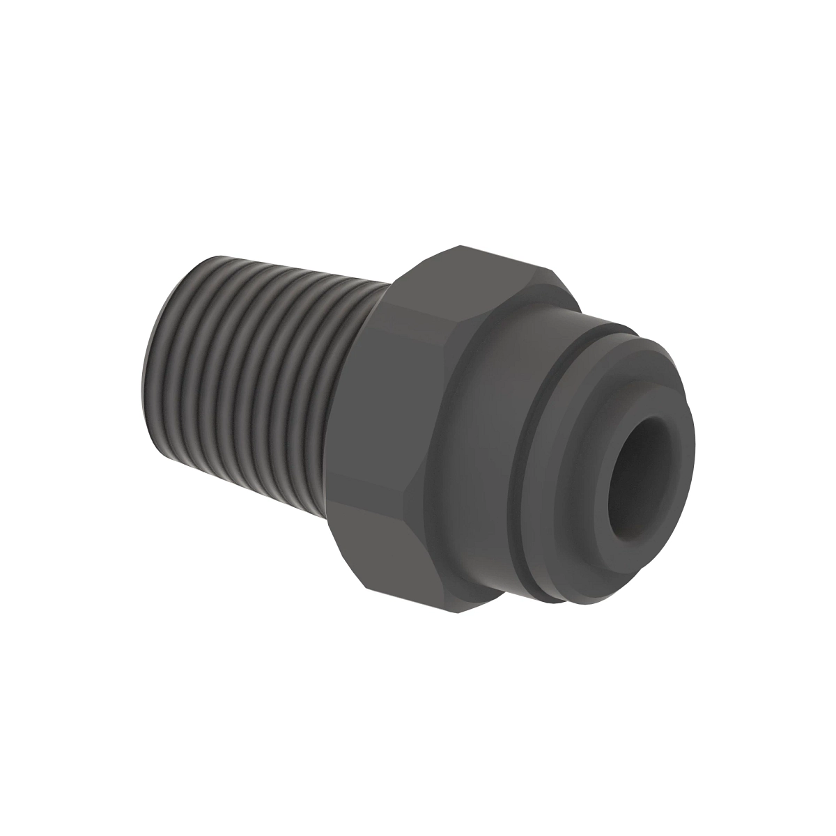 Fitting-1/4 NPT X 1/4 Tube (Str.Qc)