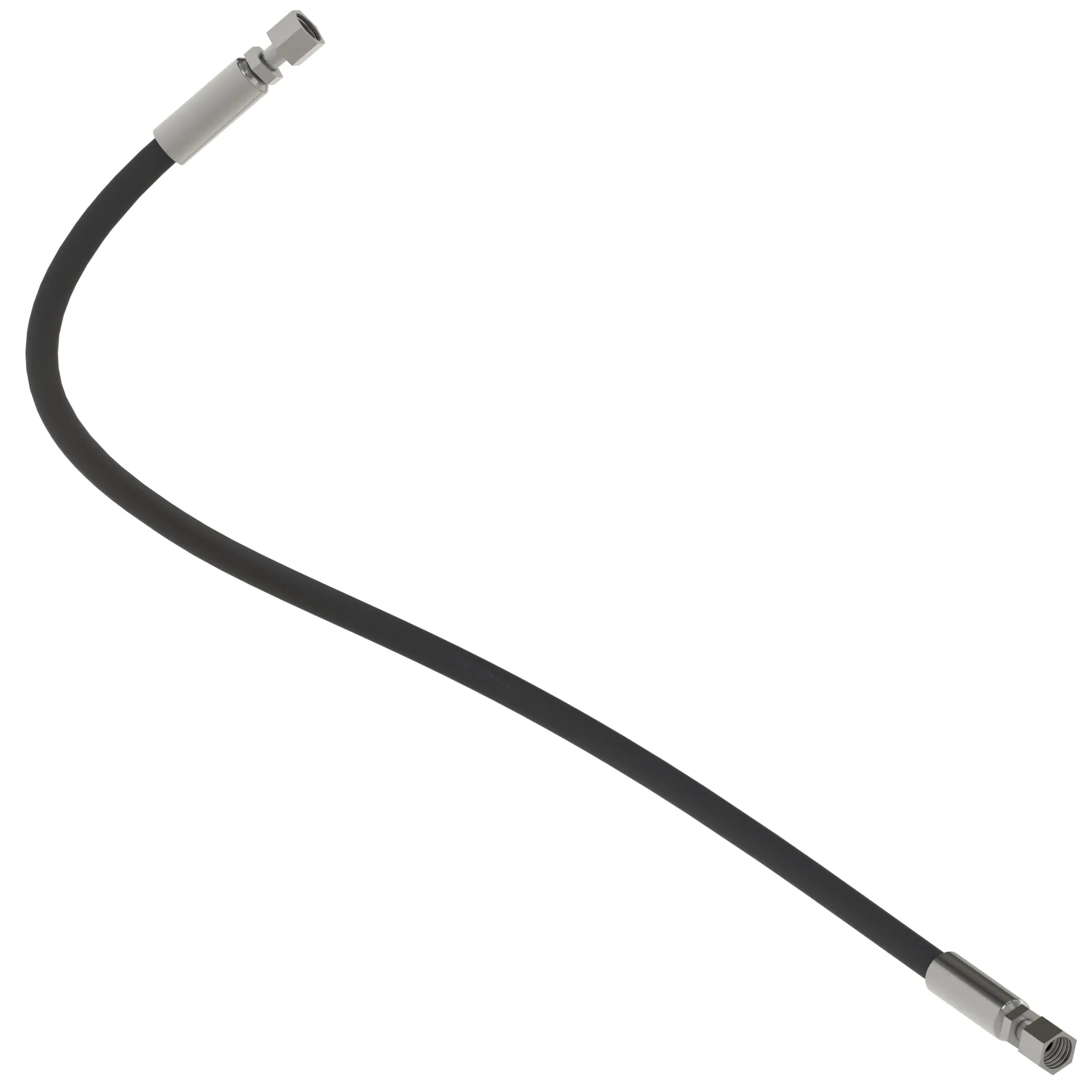 John Deere Grease Motor Inlet Fabricated Hydraulic Hose - AN402679