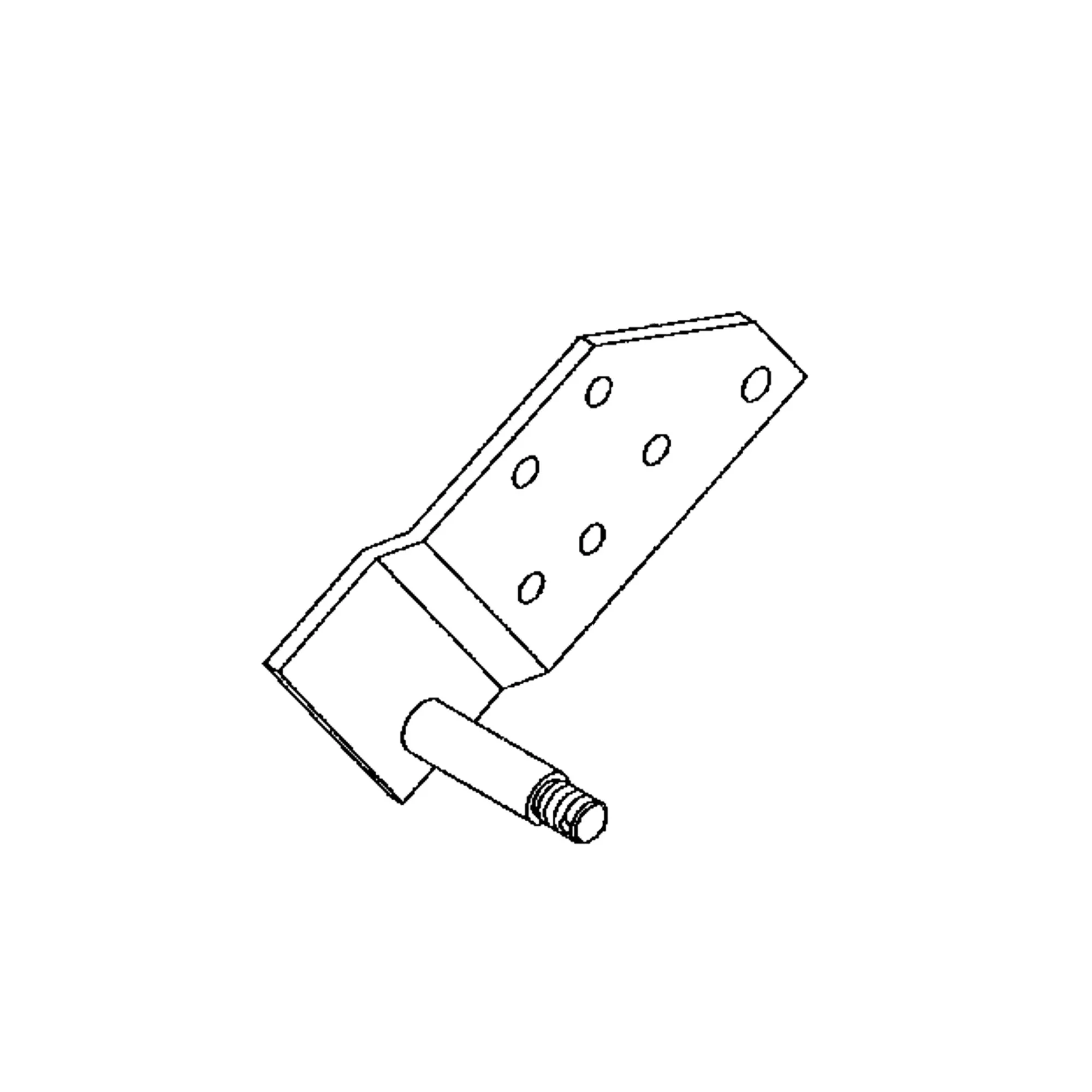 John Deere Plate, Right Side - AN230650