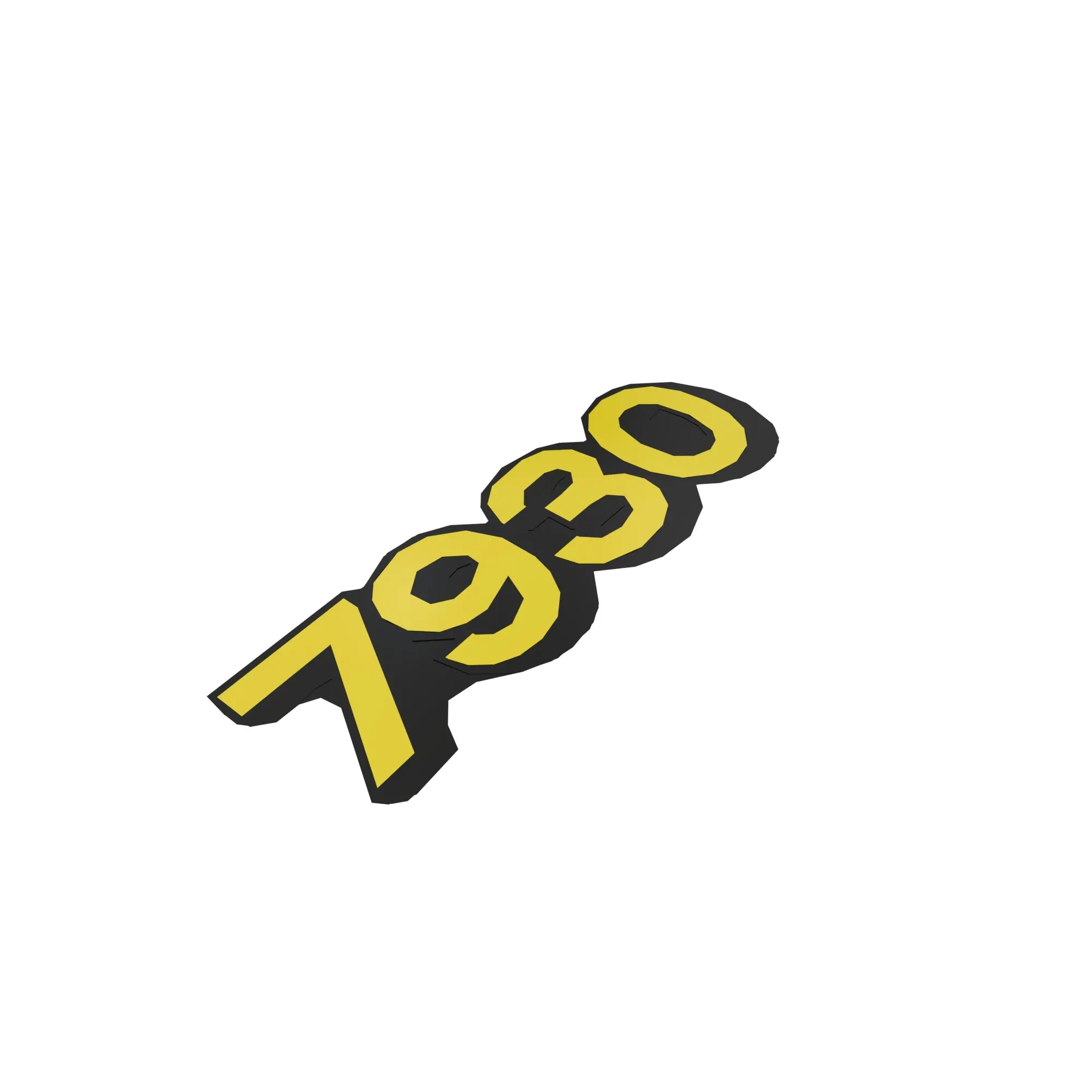 John Deere 7930 Model Designator Label, Left Side - R226797