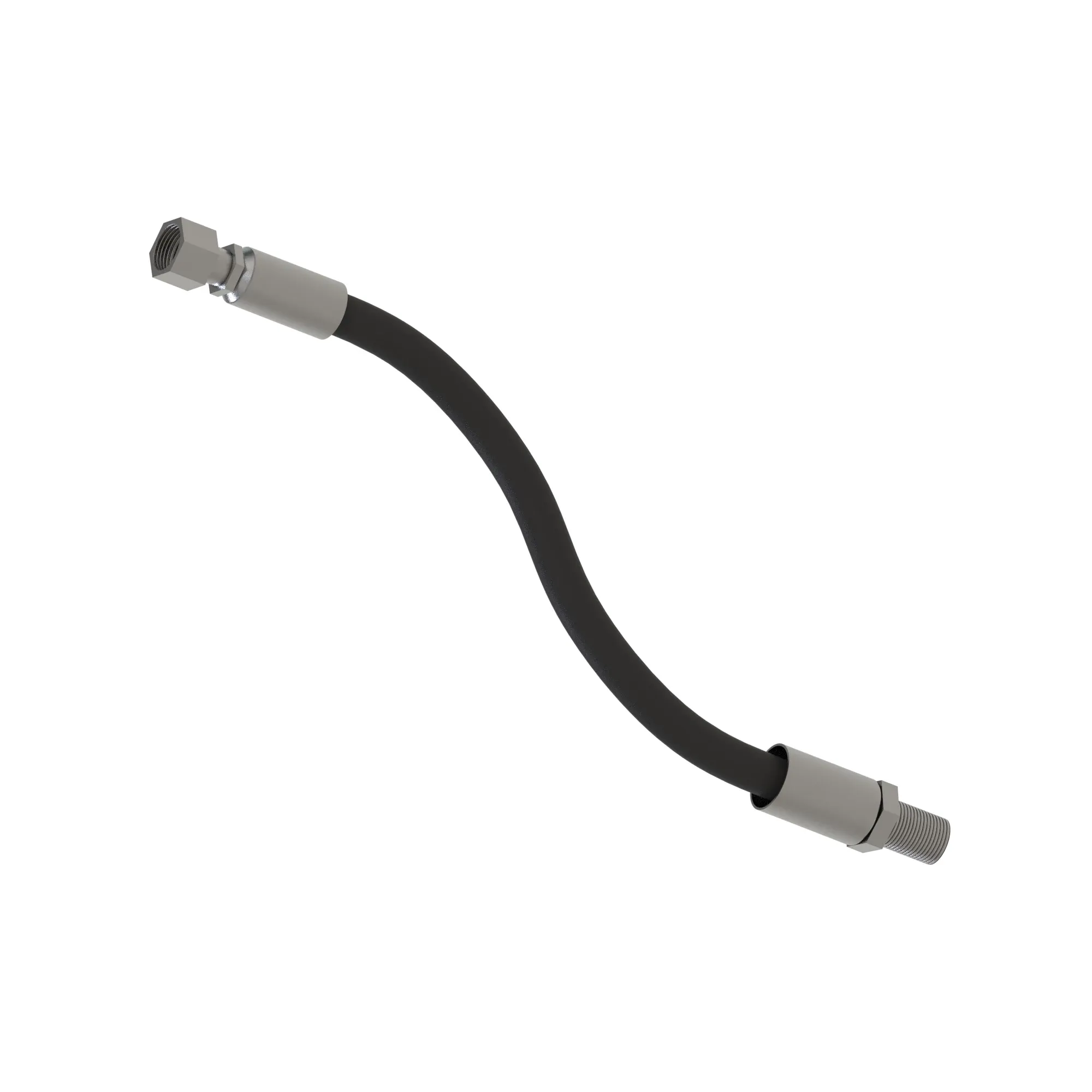 John Deere Brake Valve to Bulk Head Hydraulic Hose - AT542462