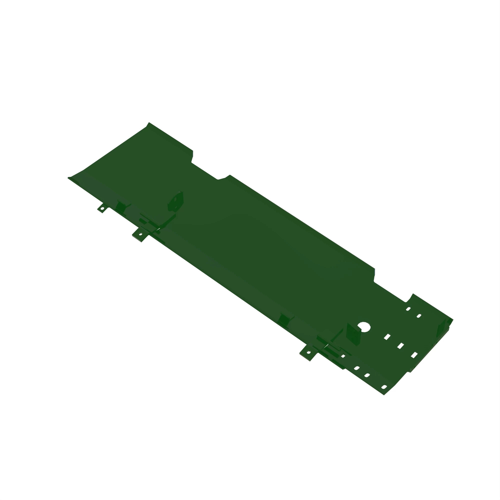 SHOE, LEFT SKID PLATE