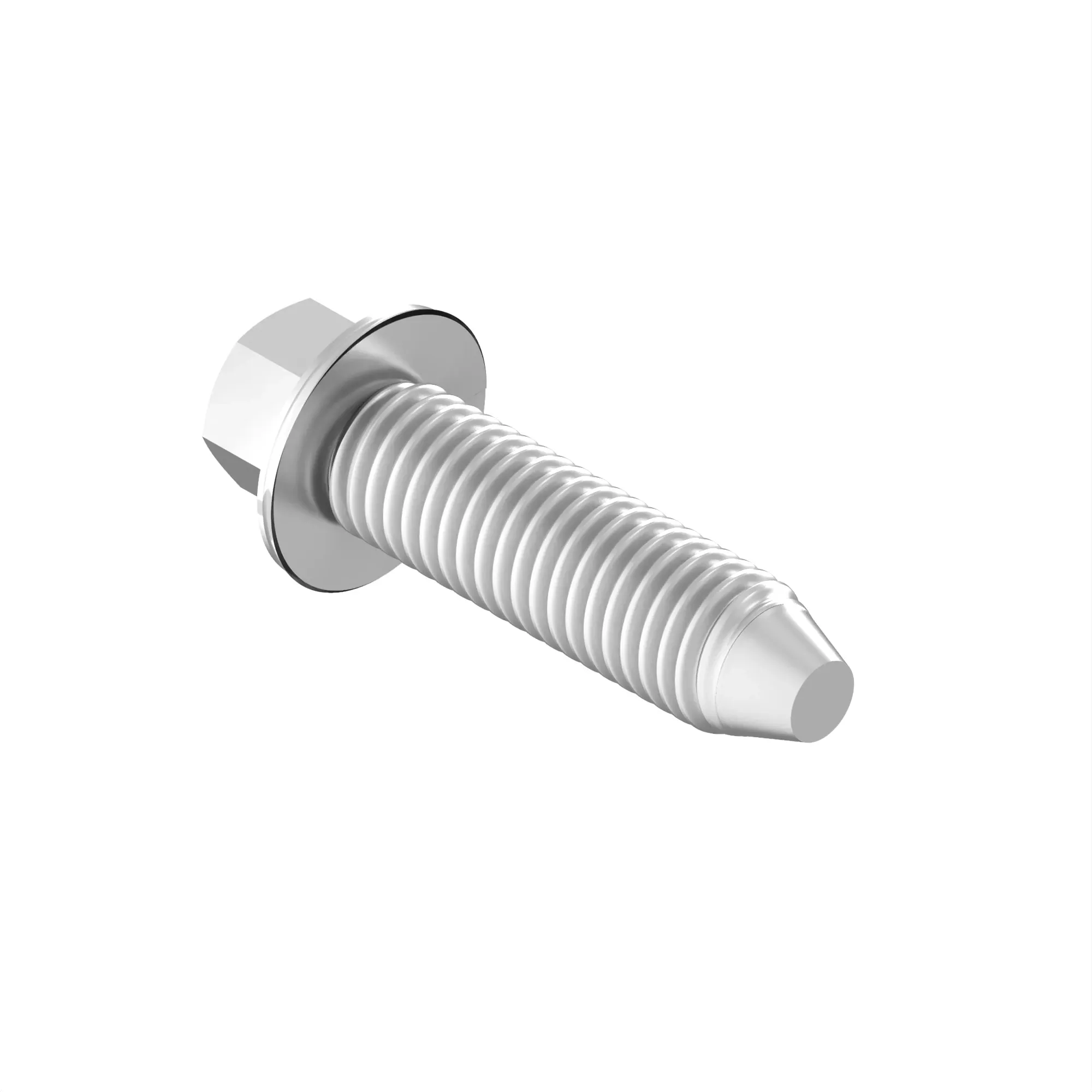 Screw, Slftpg, Metric Thd, Hex Wshr
