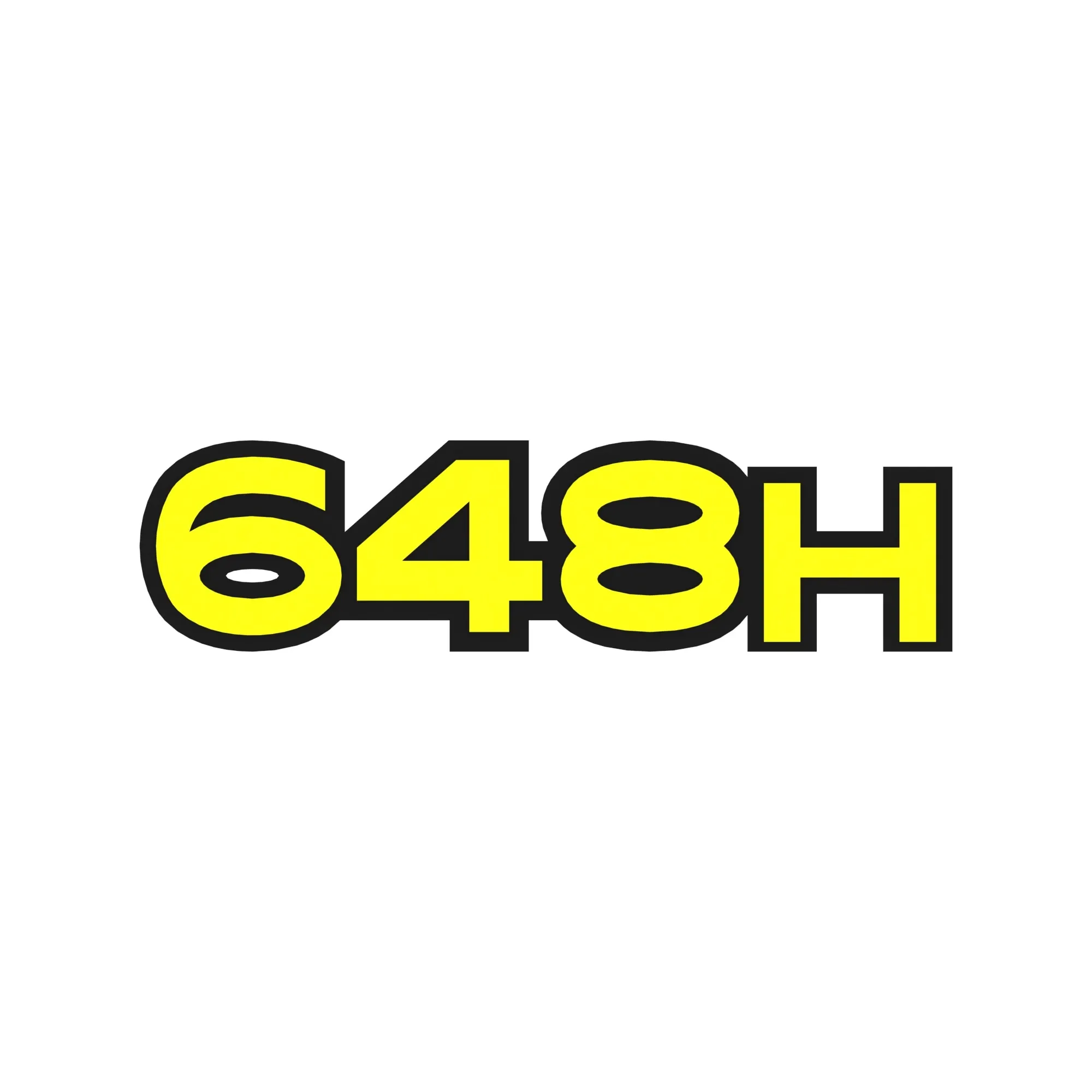 John Deere 648H Model Designation Label - T228527