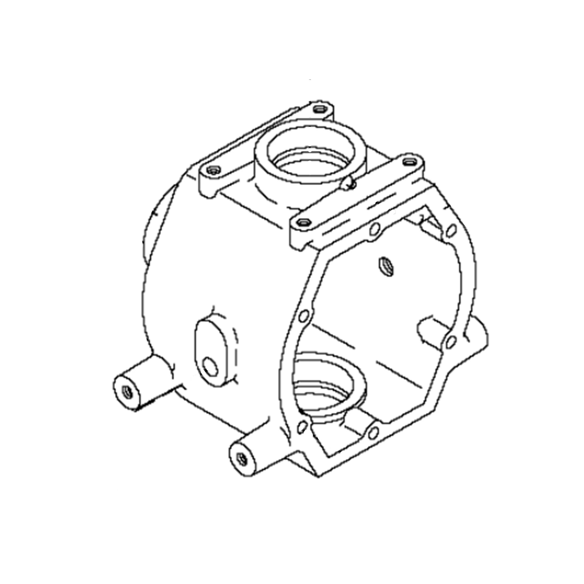 John Deere Cutterbar Gear Case Housing - E91321