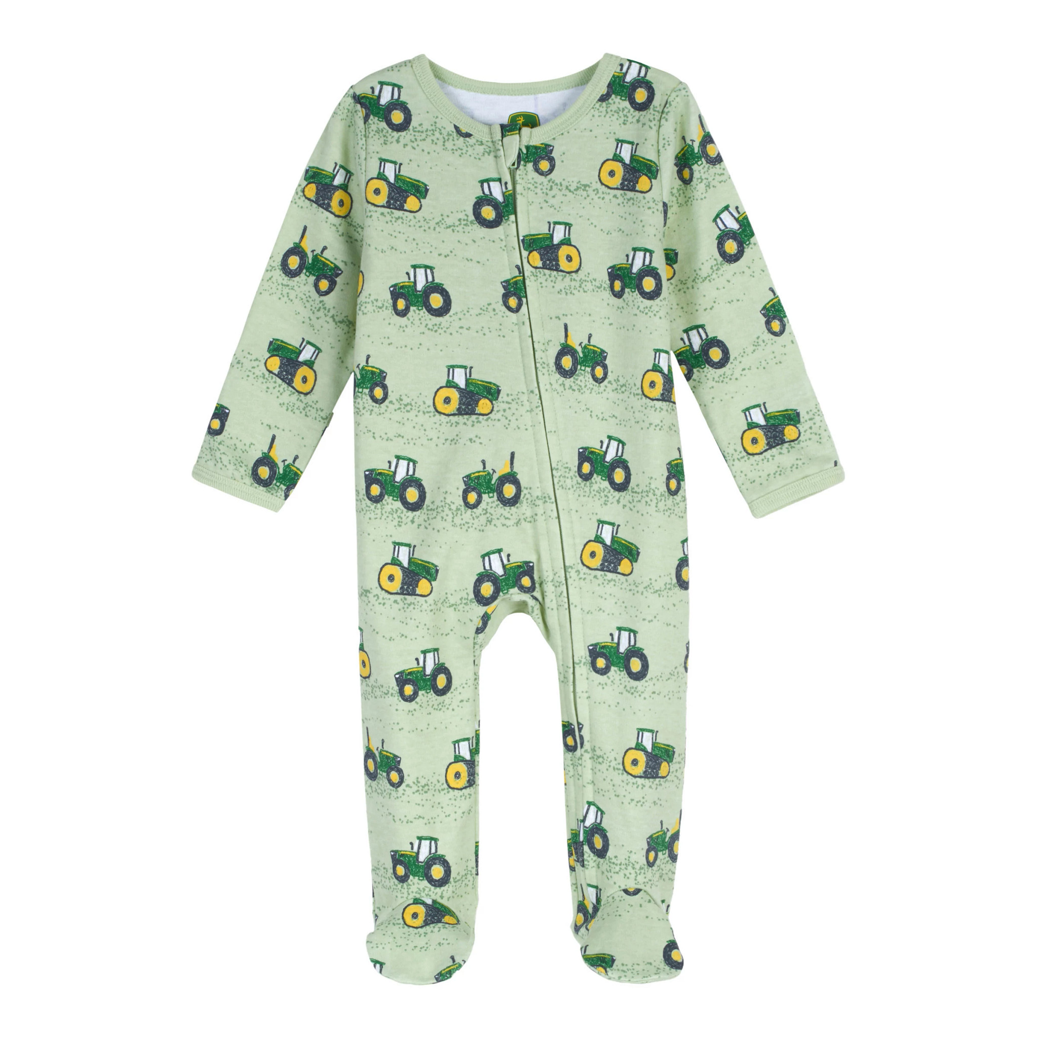 Infant Tractor Footie Pajamas