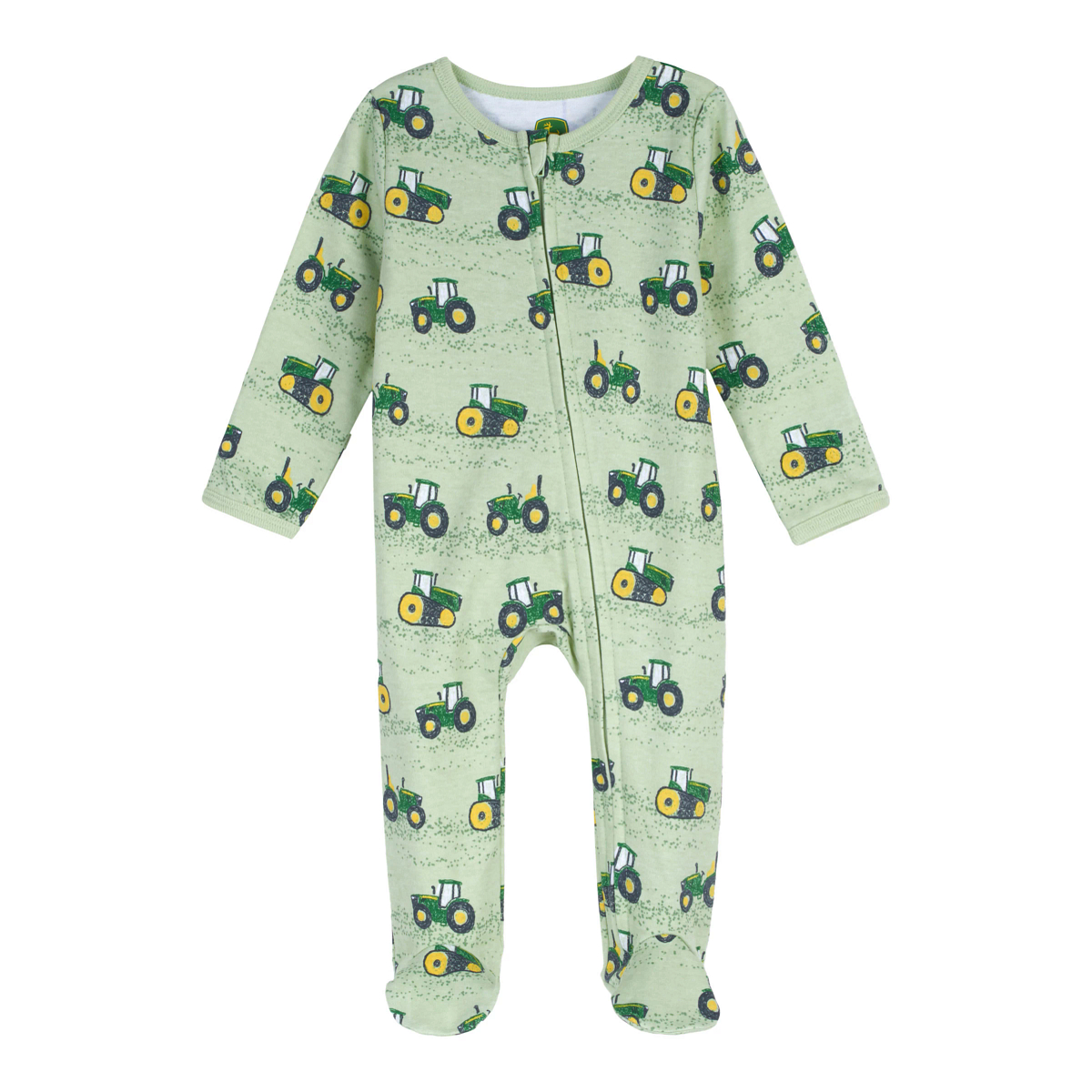 Infant Tractor Footie Pajamas