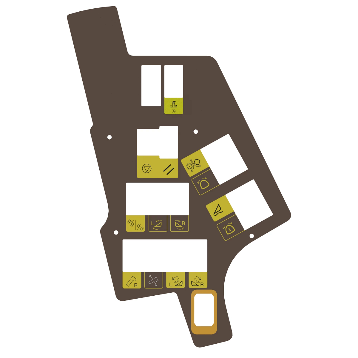 John Deere Console Switch Label - CXT10708