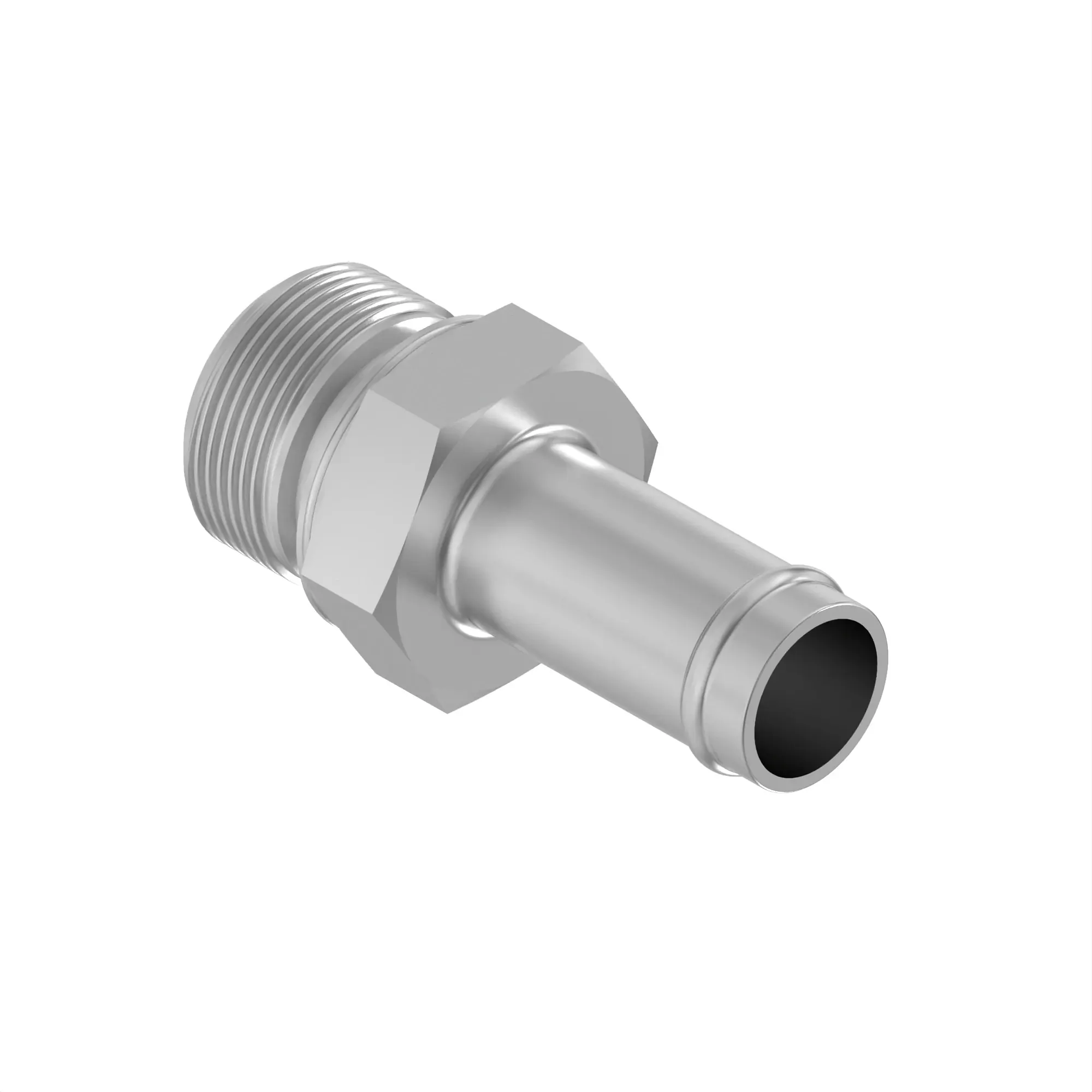John Deere Hose Connector to Stud End Fitting - RE322239