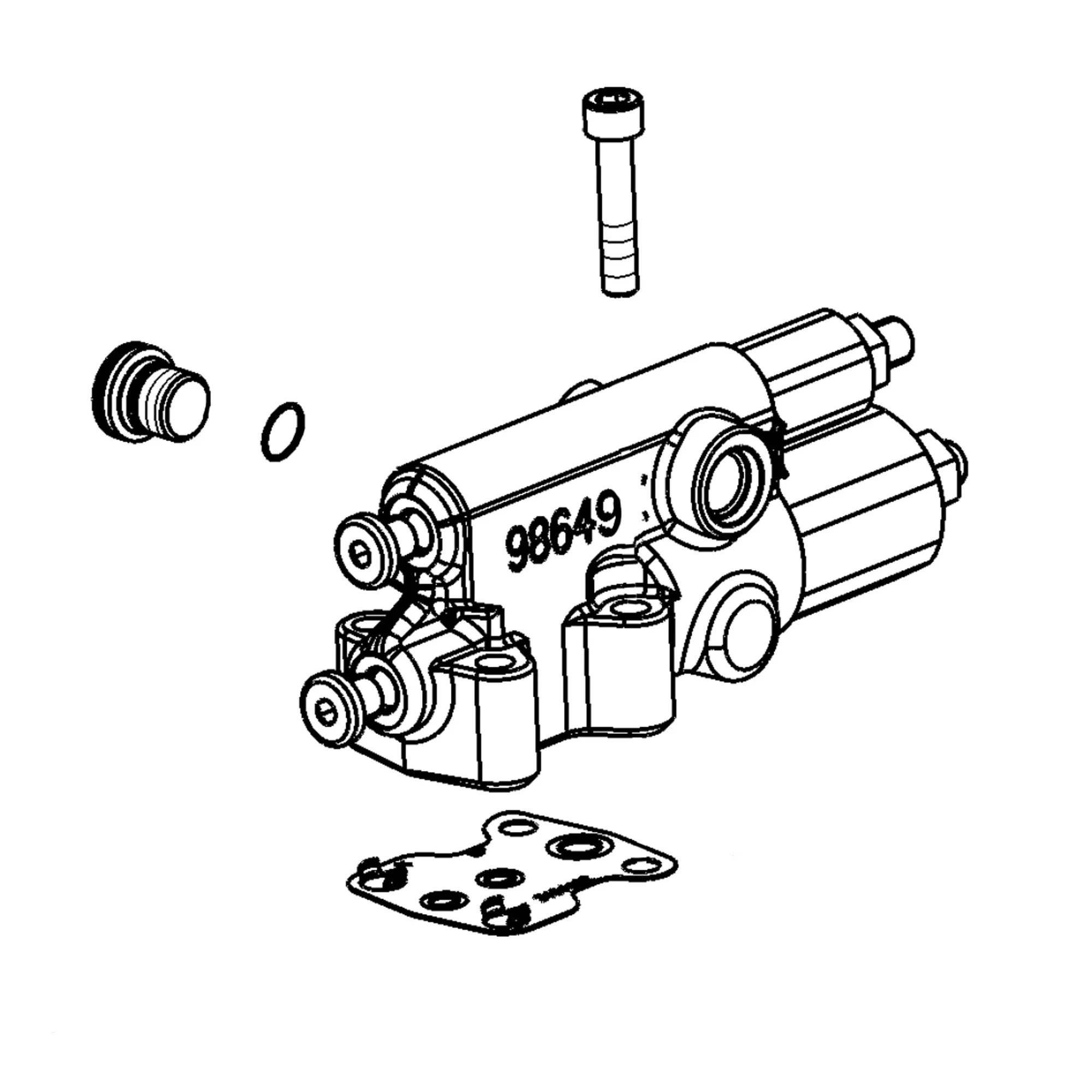 John Deere Pump Repair Kit - AXE76143