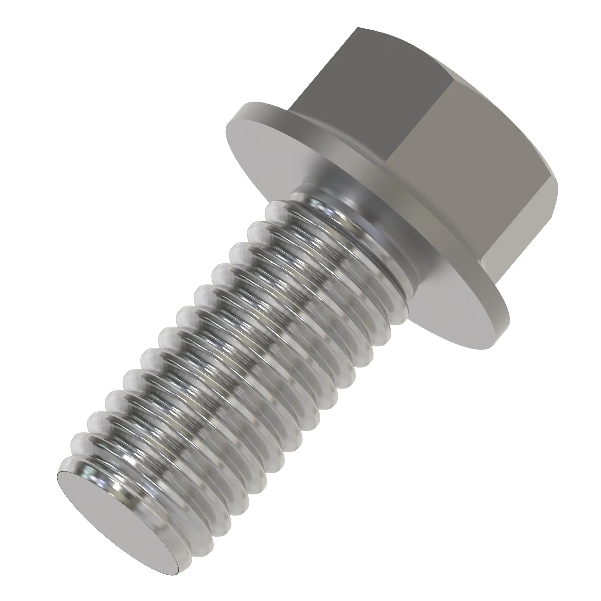 John Deere Hexagonal Head Flanged Screw, M10 X 25 - 19M10261