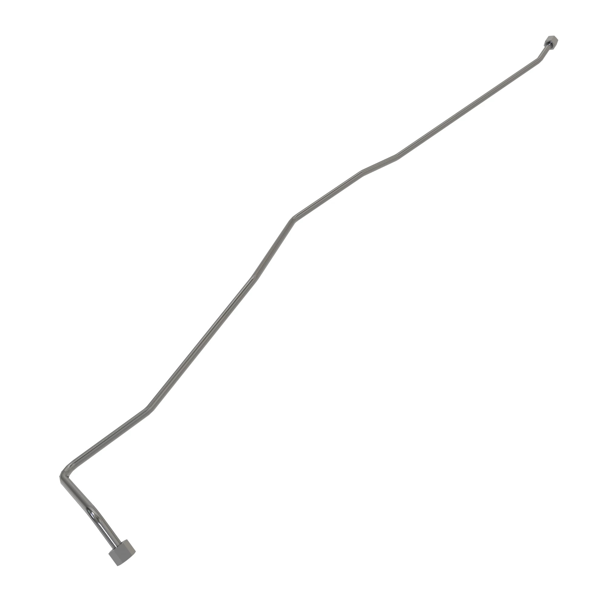 John Deere Rear Frame to PTO Dropbox Lube Line - RE574965