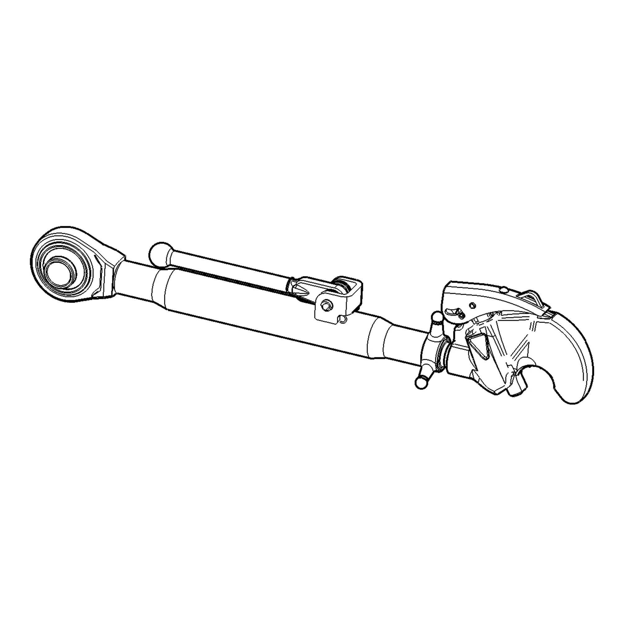 John Deere Hook Type Center Link Tie Rod Assembly - ER429180