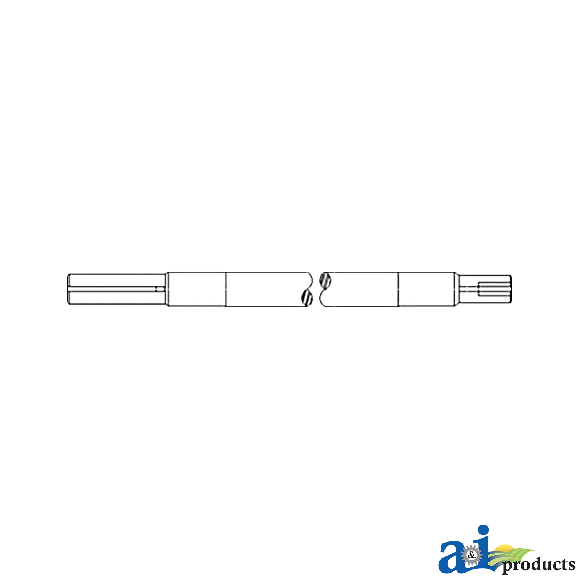 A&I Products Shoe Drive Shaft - A-H202372
