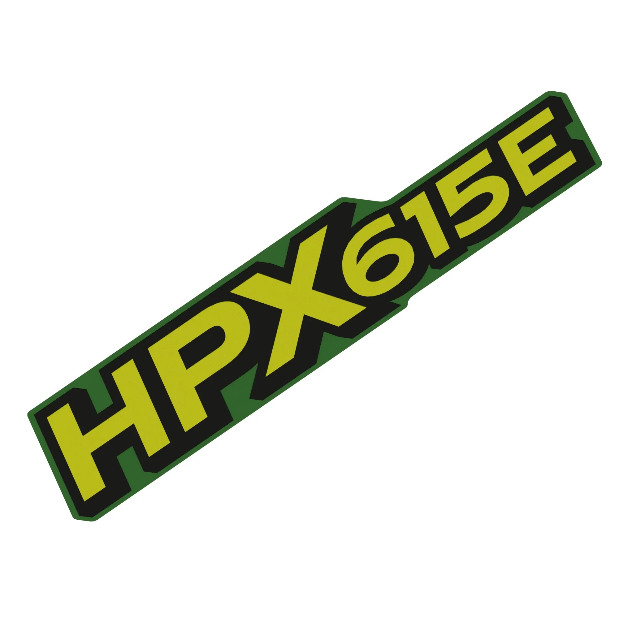 John Deere HPX615E Decal Label - UC14200