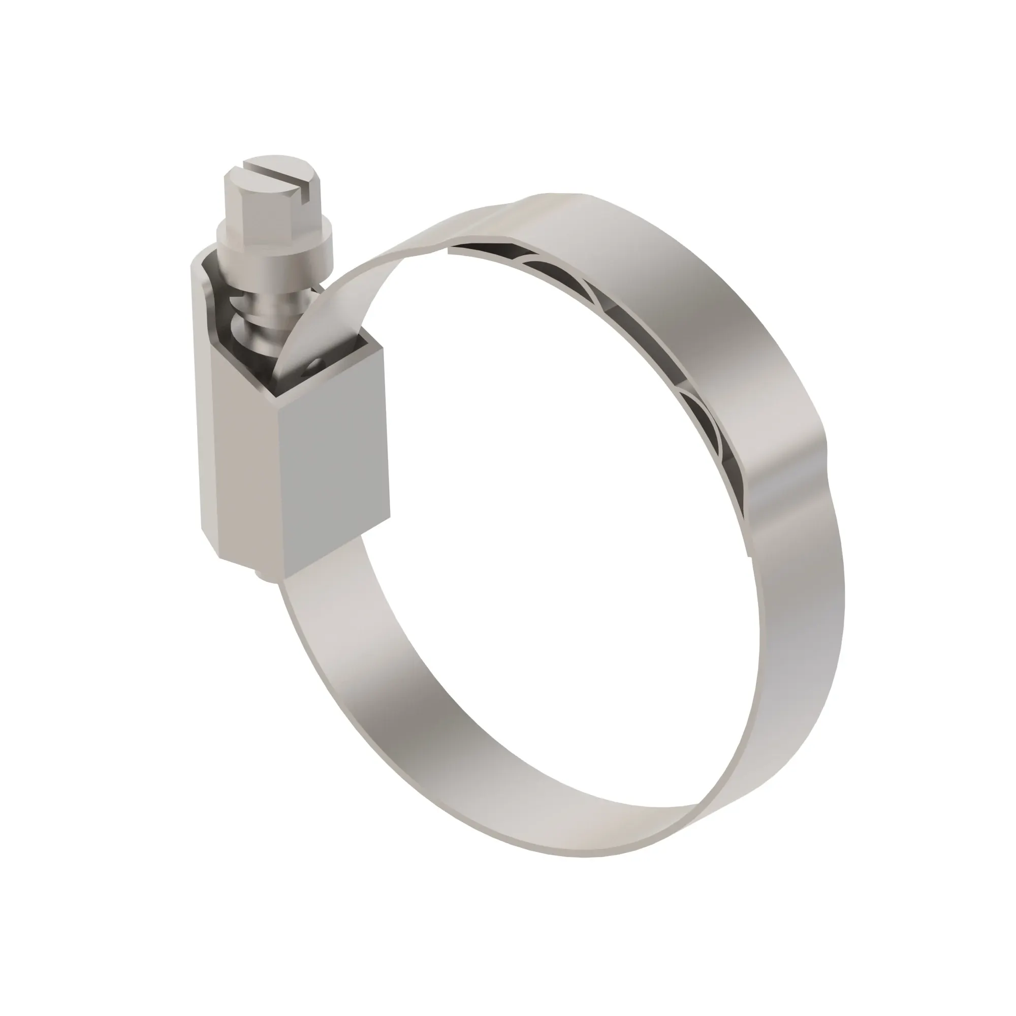 John Deere Worm Drive Hose Clamp - AL235819